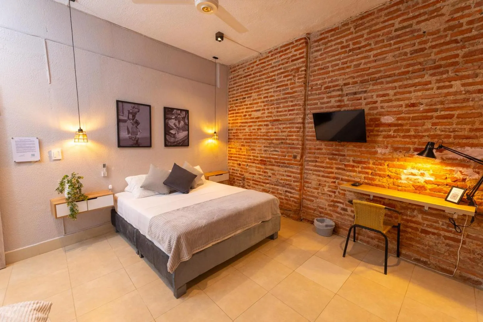 Bed in Hotel Casa Agena