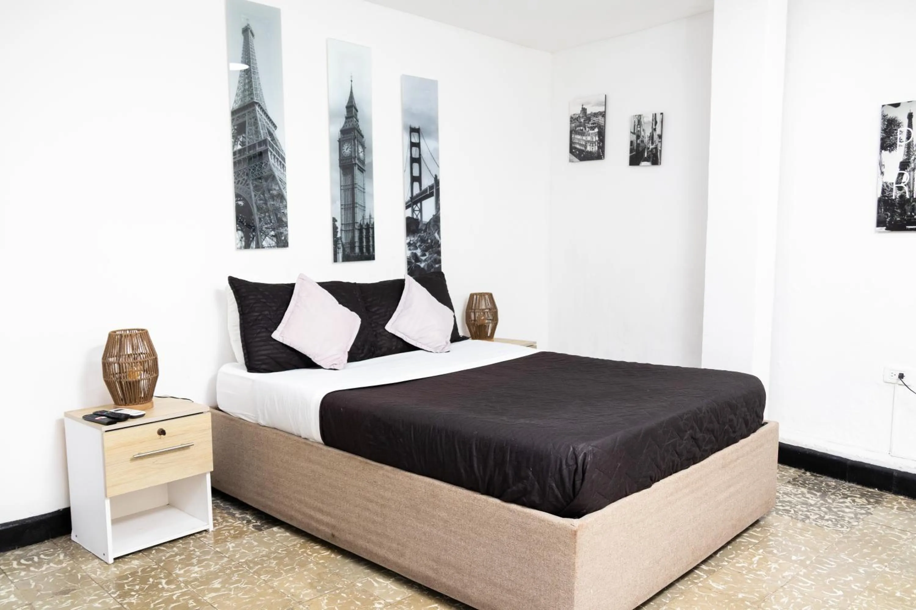 Bed in Hotel Casa Agena