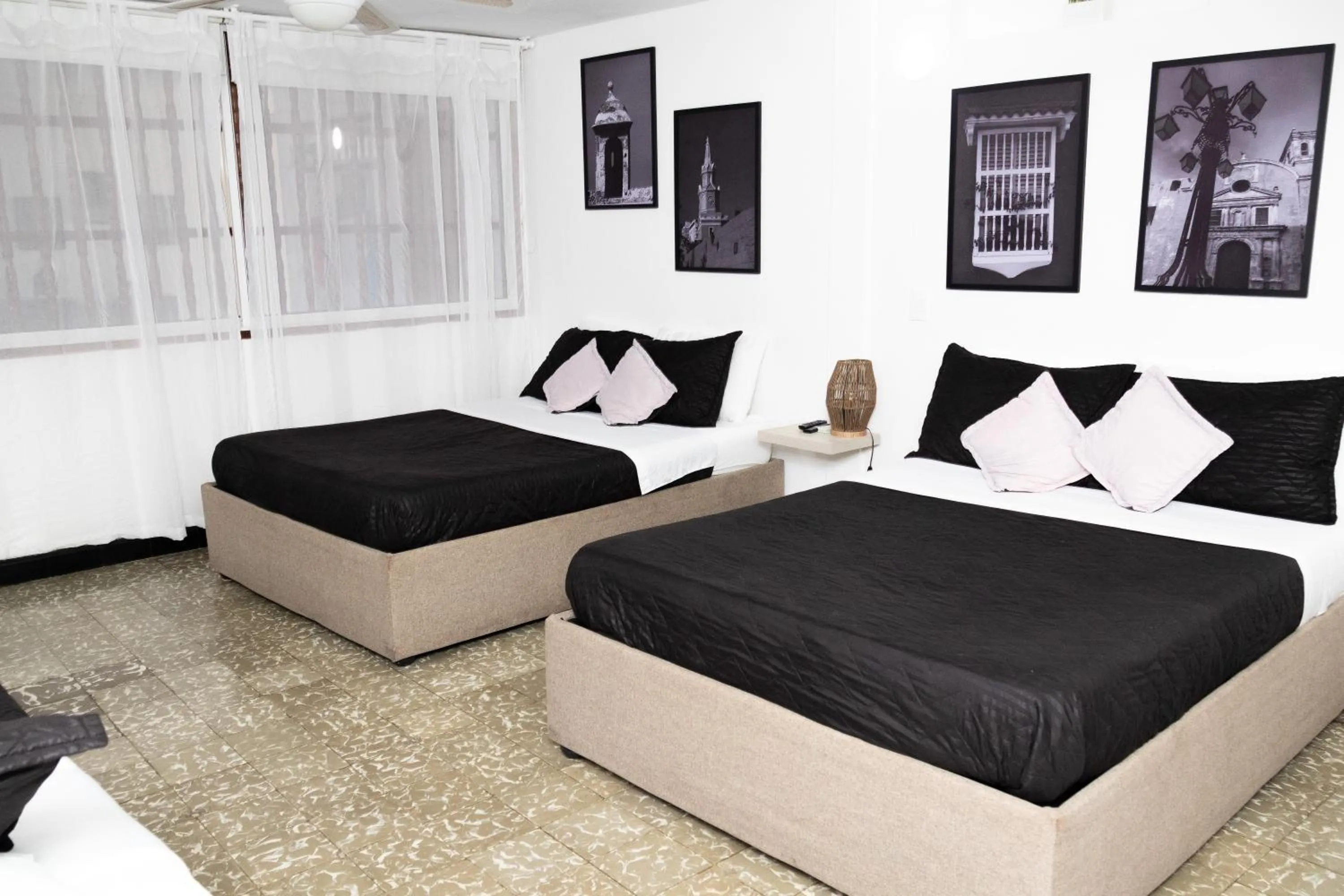 Bed in Hotel Casa Agena