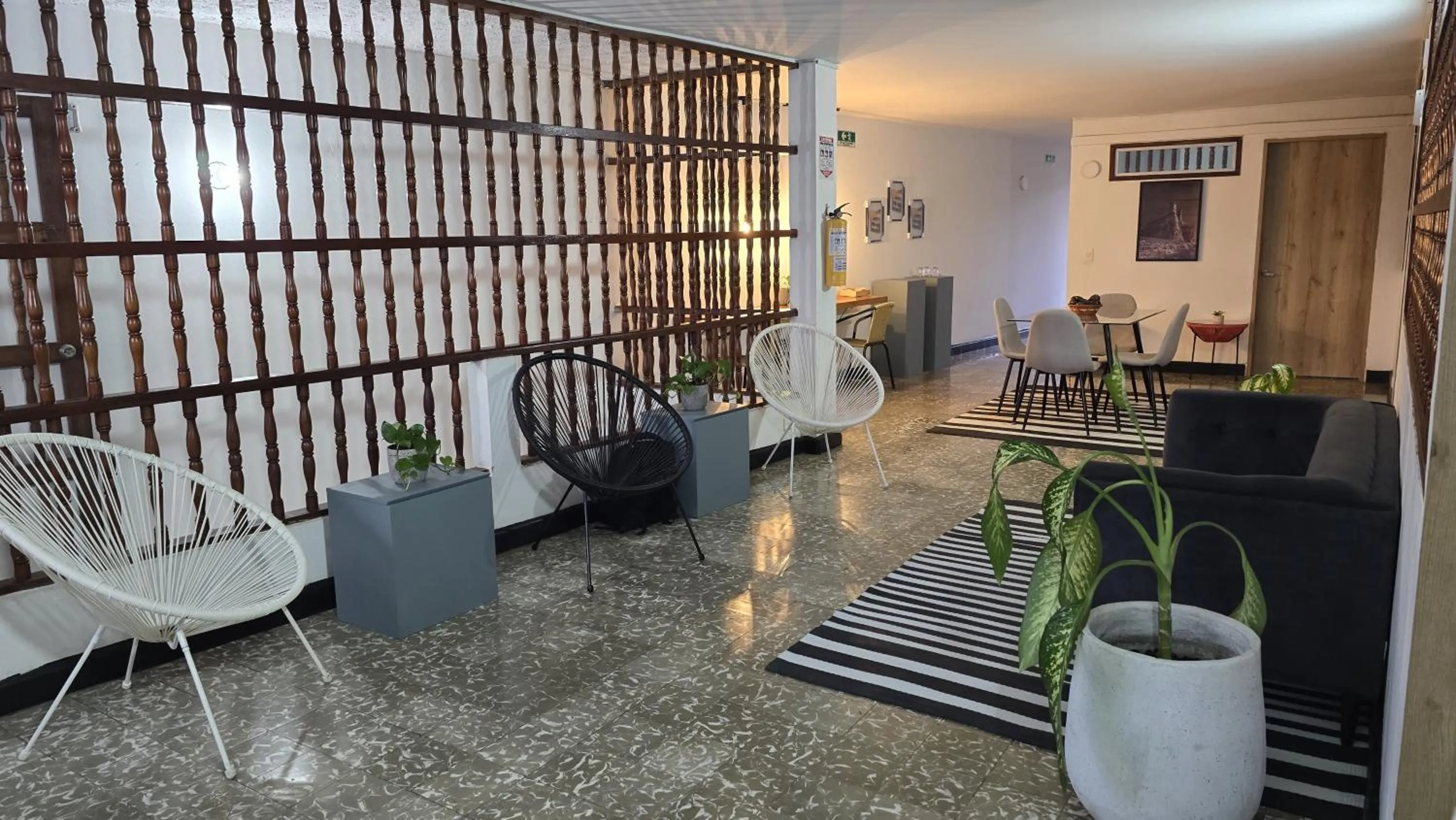 Living room in Hotel Casa Agena