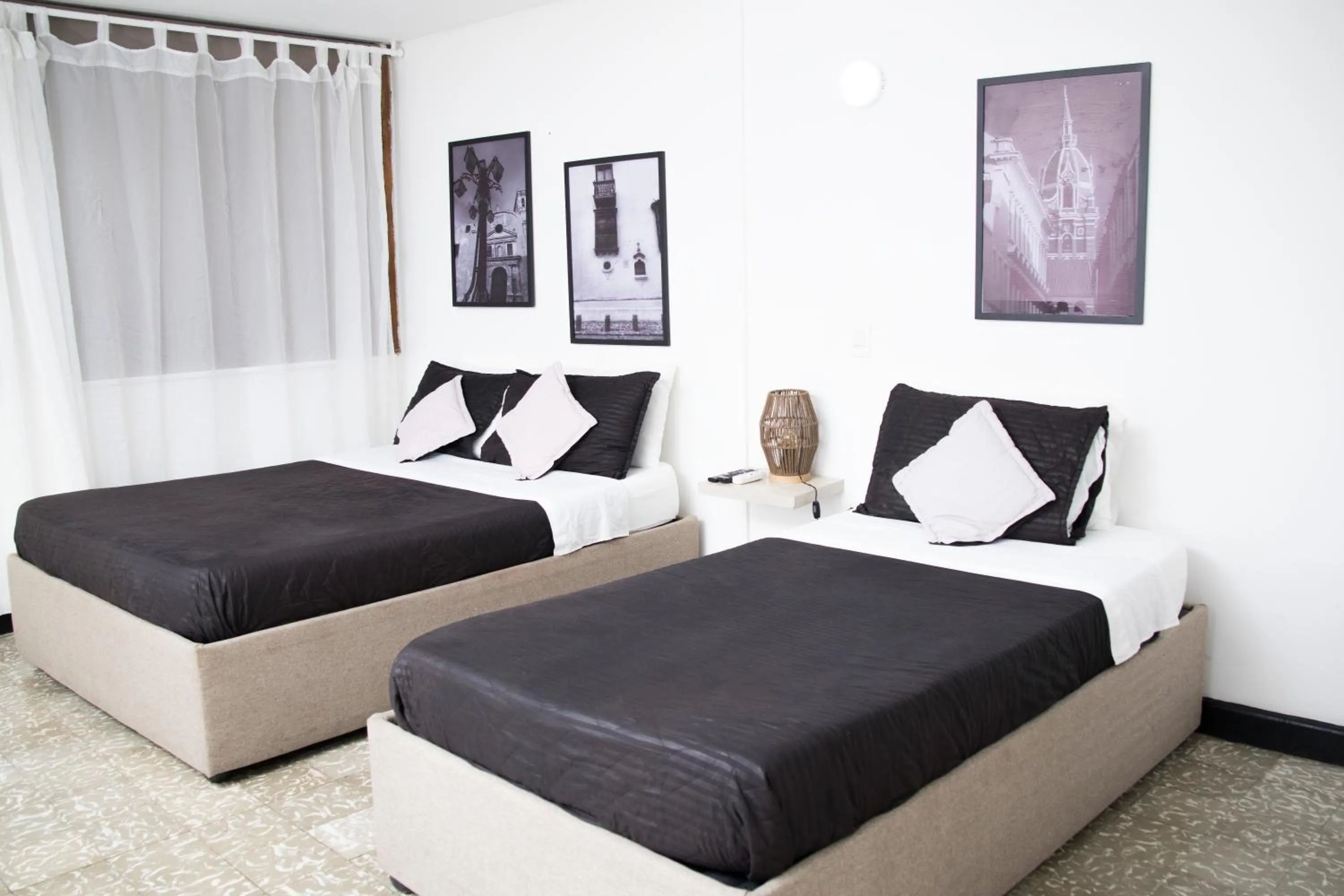 Bed in Hotel Casa Agena