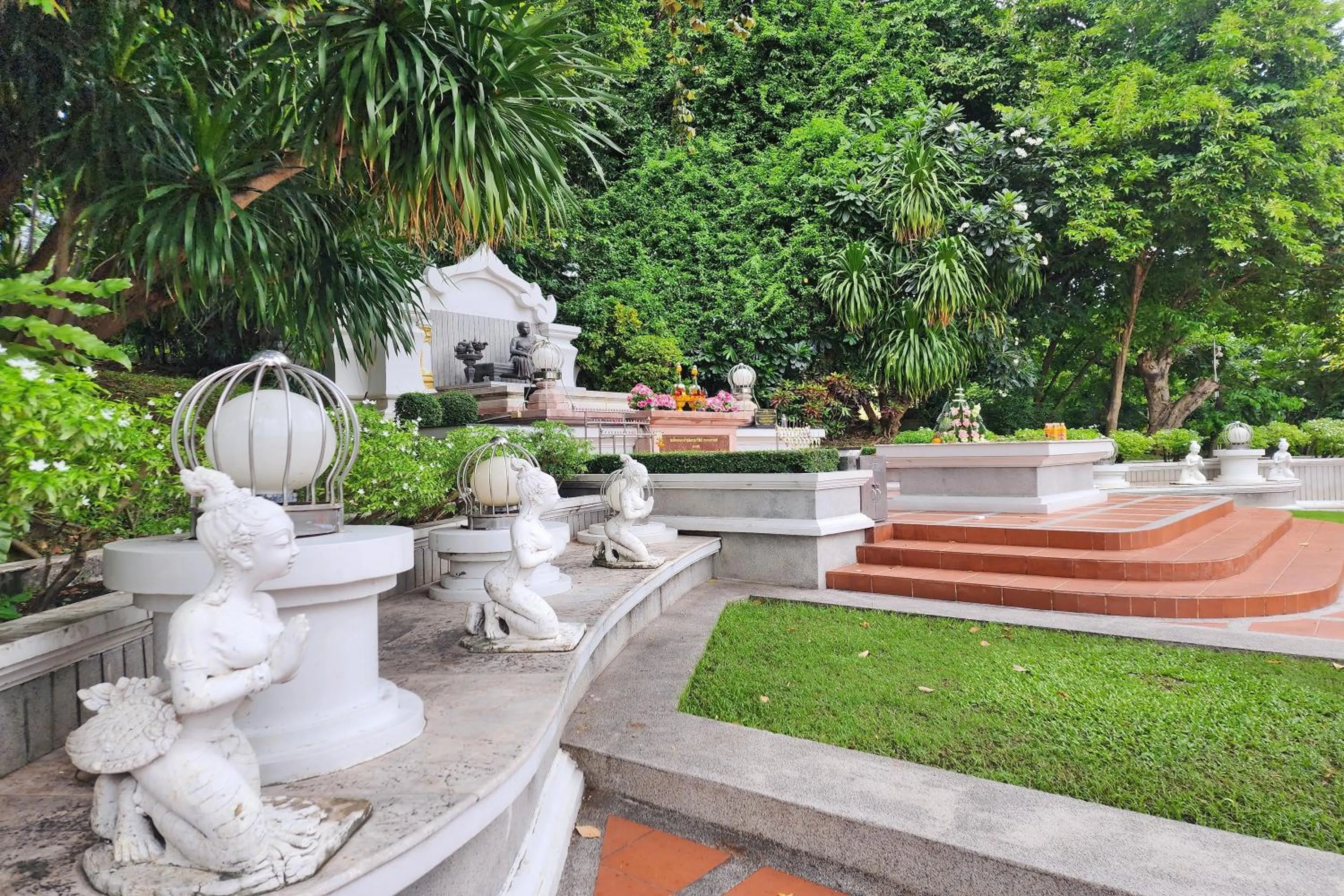 Garden view in Suan Sunandha Palace Hotel