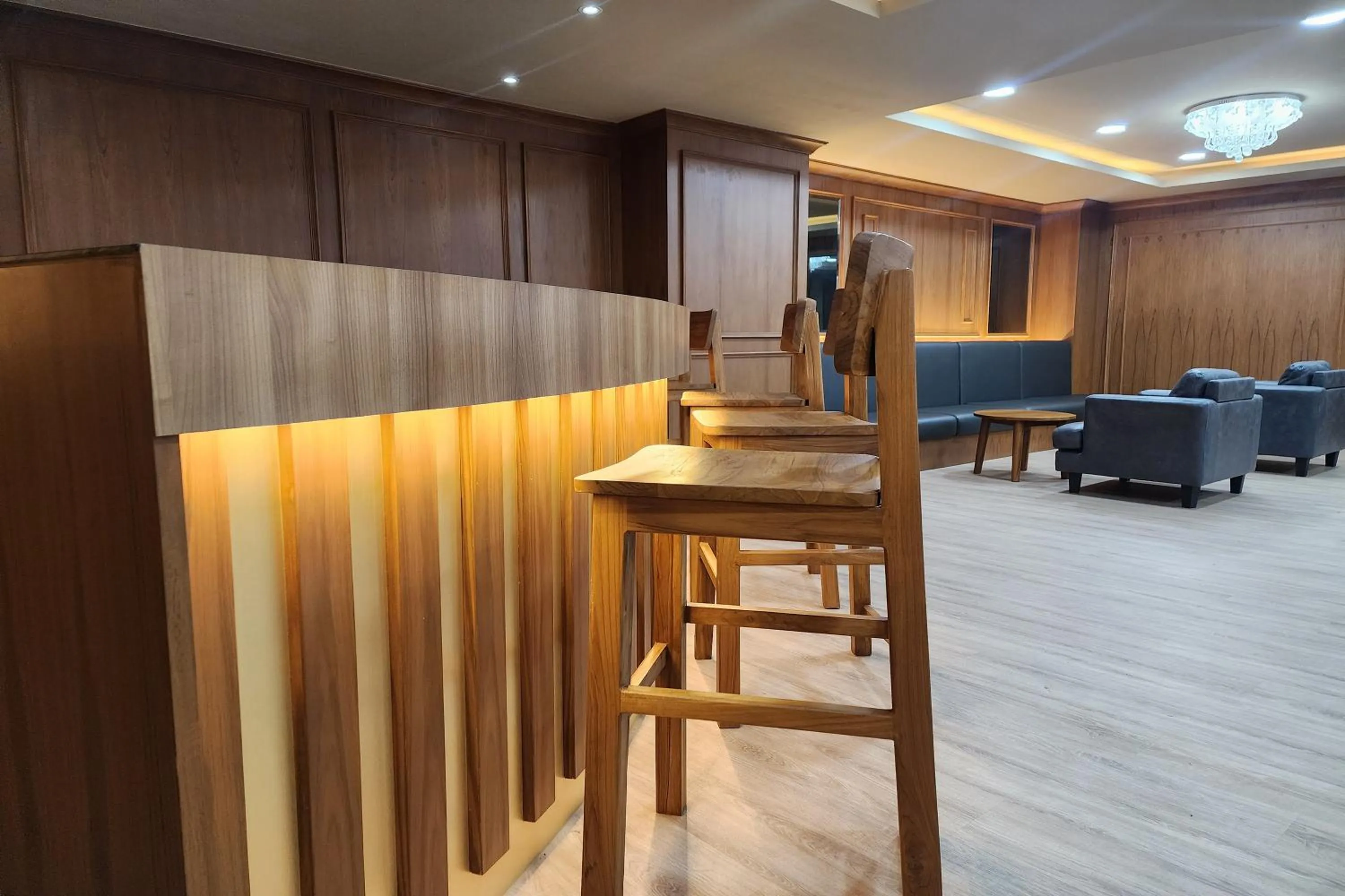 Living room in Suan Sunandha Palace Hotel