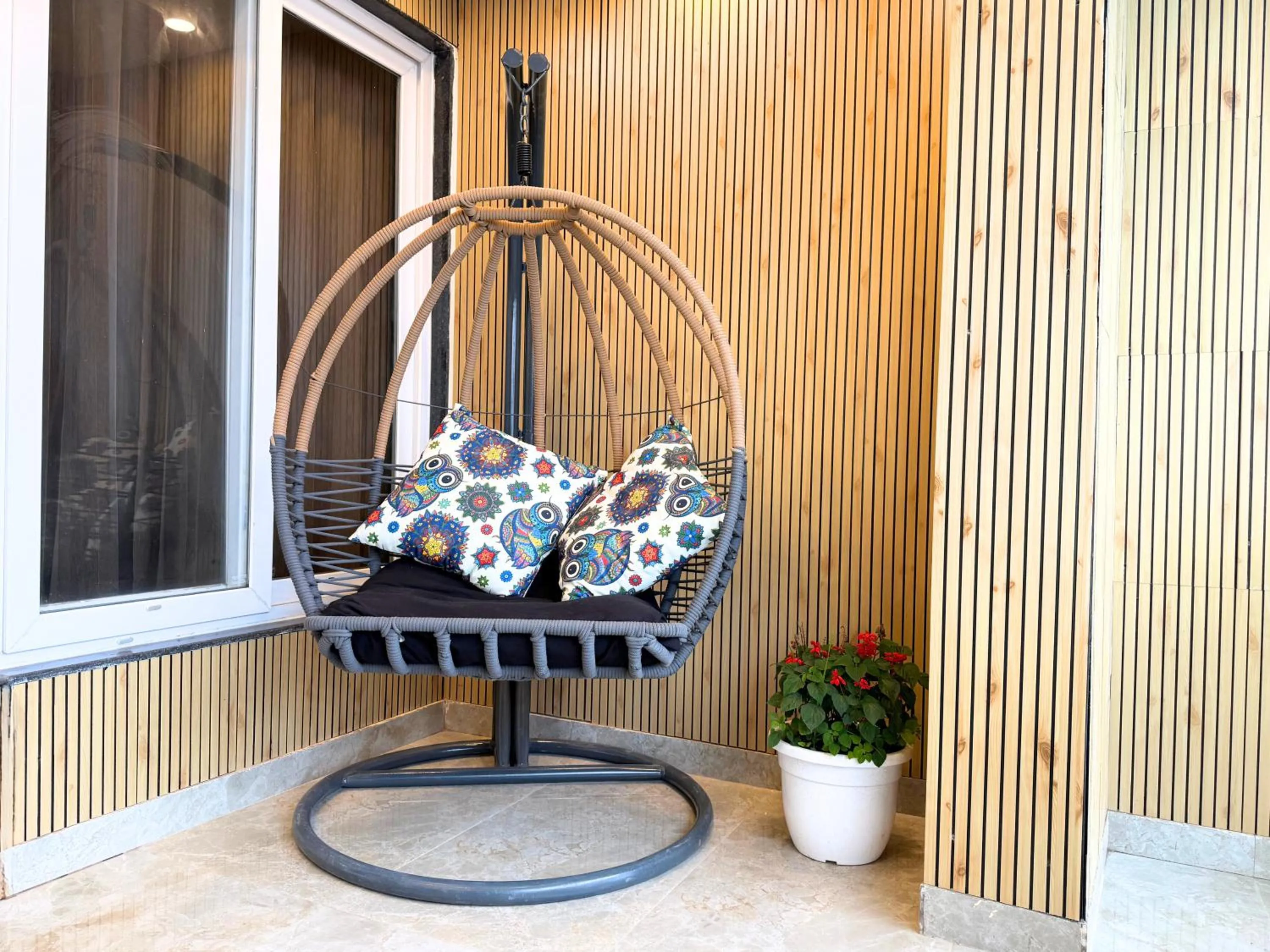 Balcony/Terrace in Nuri's Nest And Notch
