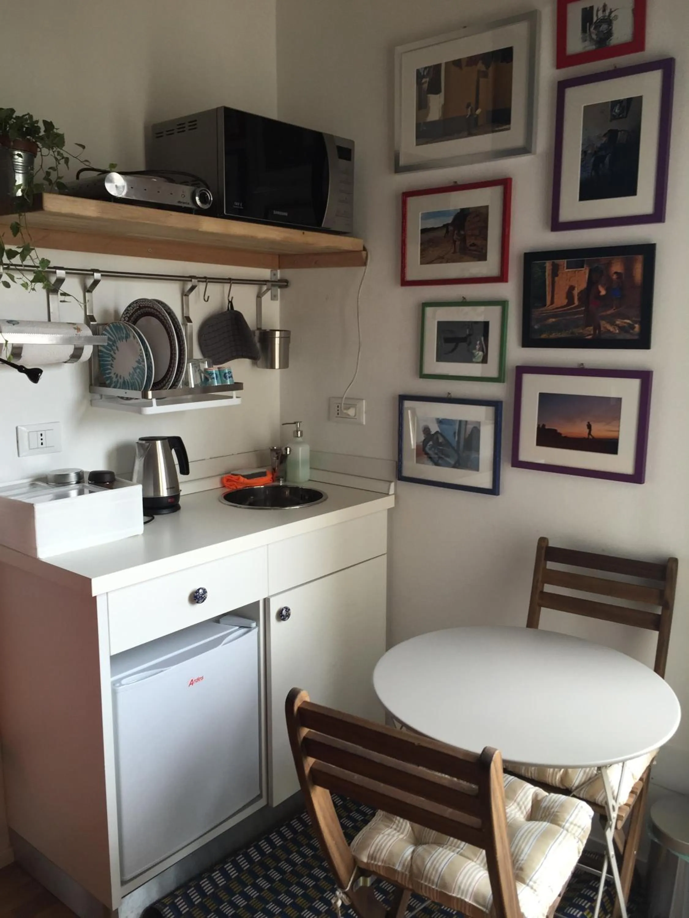 Dining area in Up to Seven