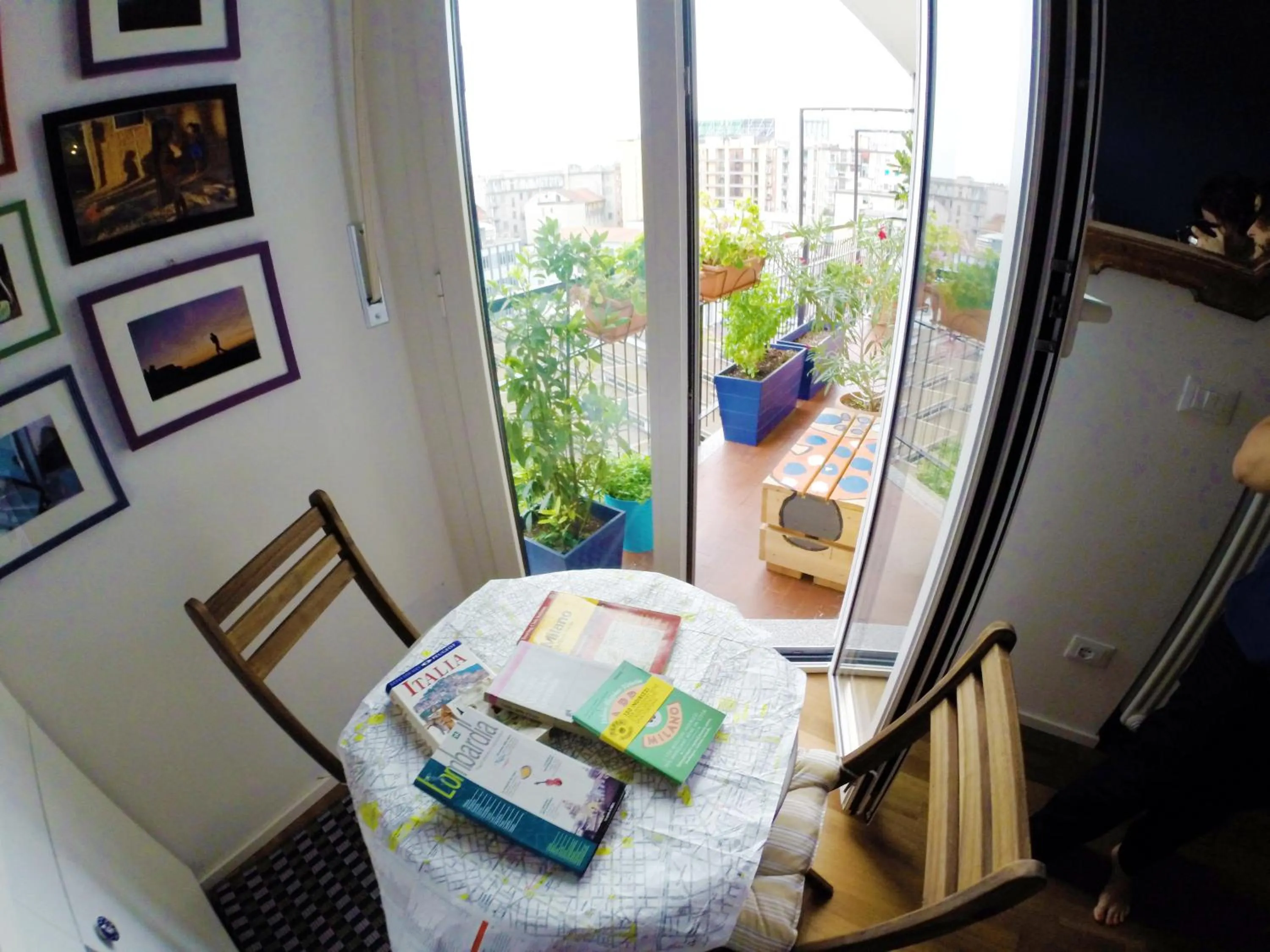 Dining area in Up to Seven