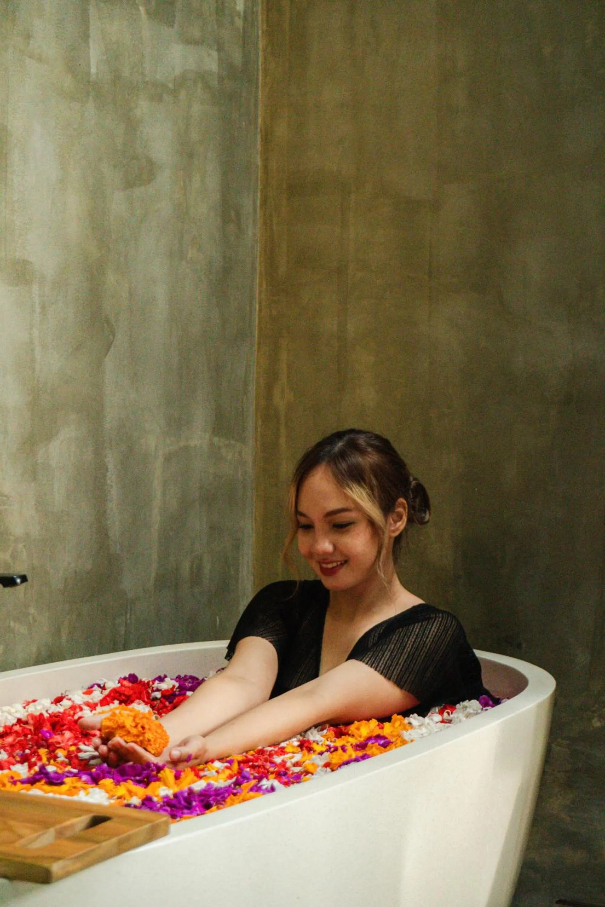 Bathroom in Davaya Villas Ubud