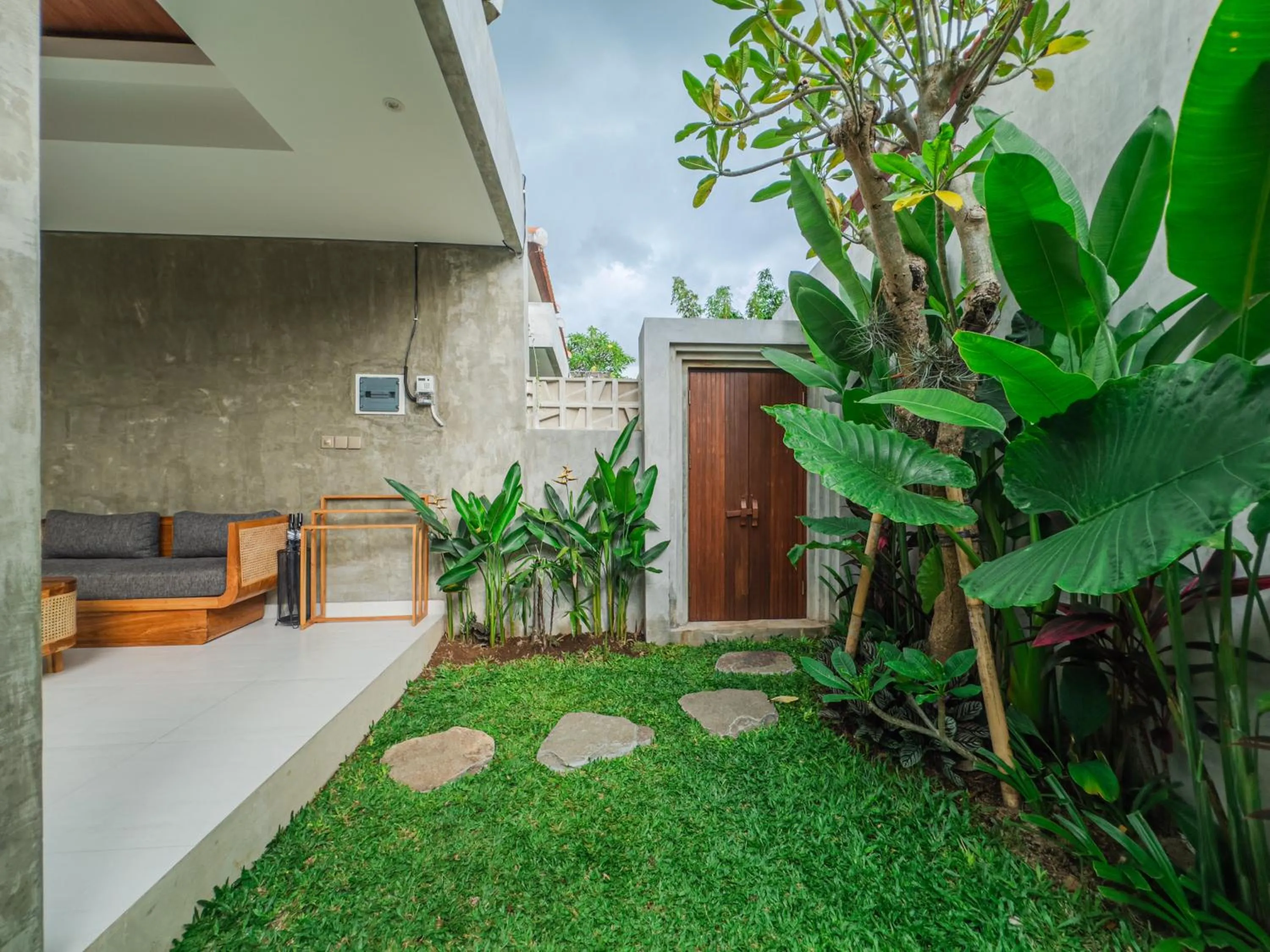Garden in Davaya Villas Ubud