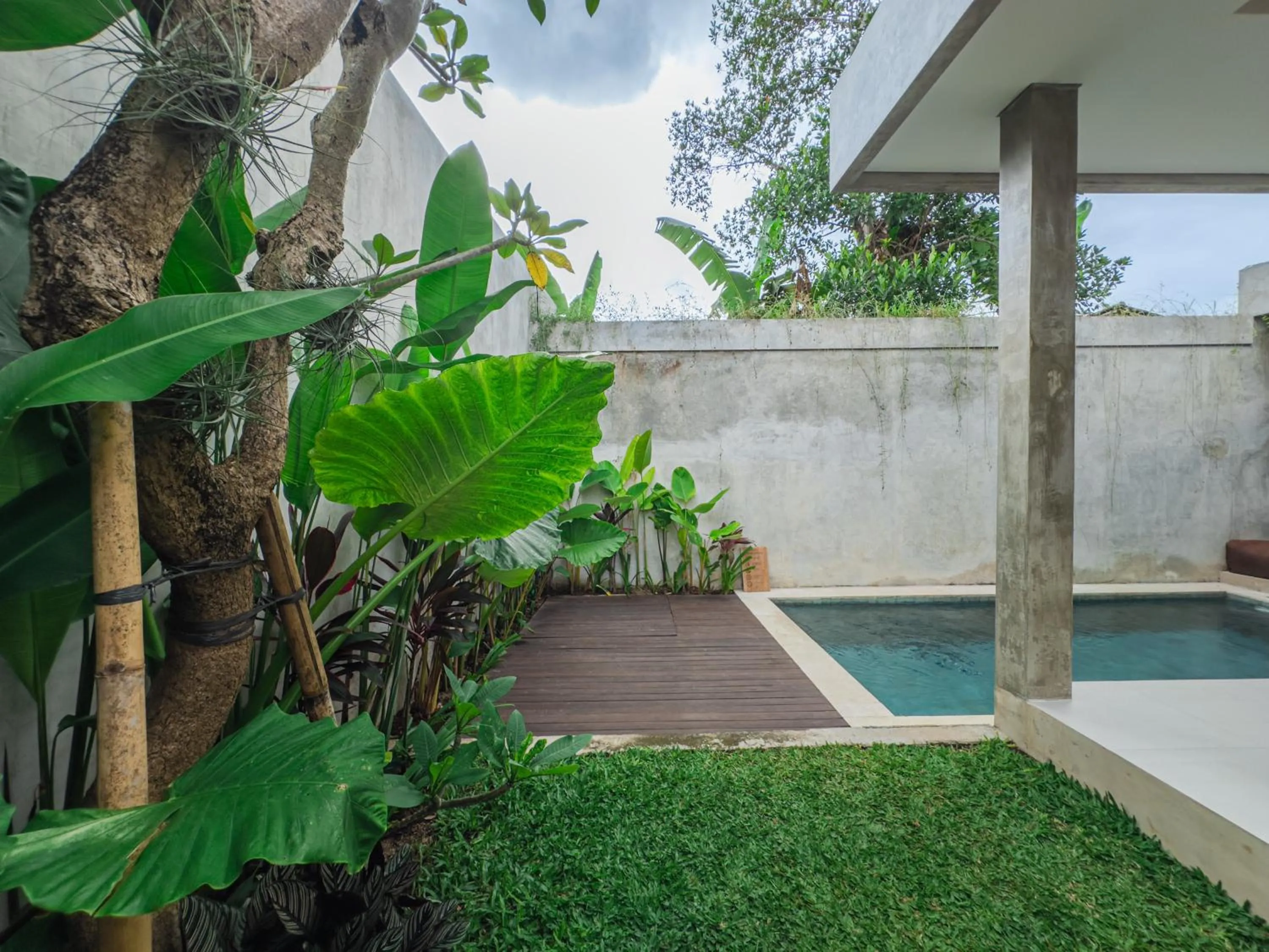 Garden in Davaya Villas Ubud
