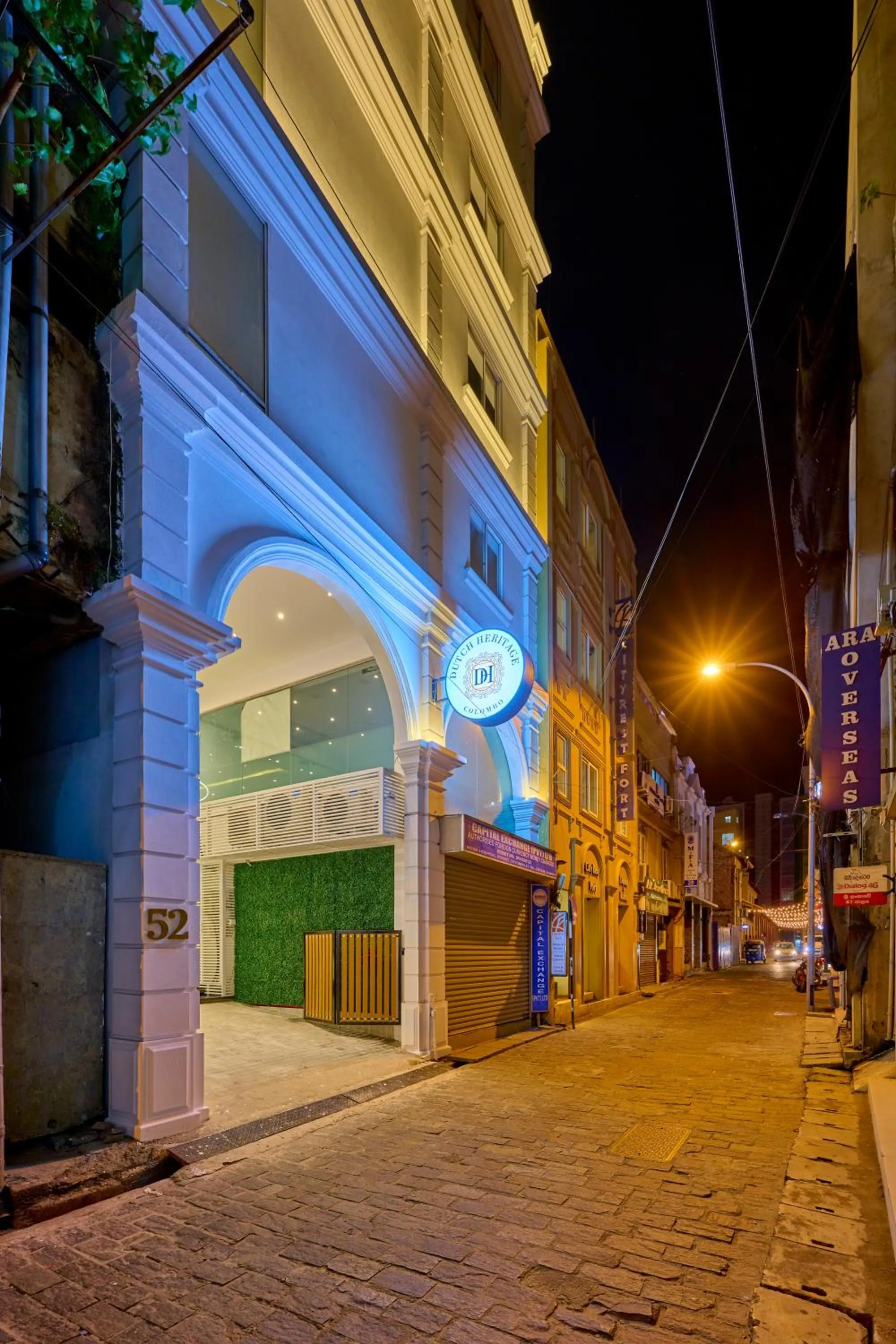 Property building in Dutch Heritage Colombo