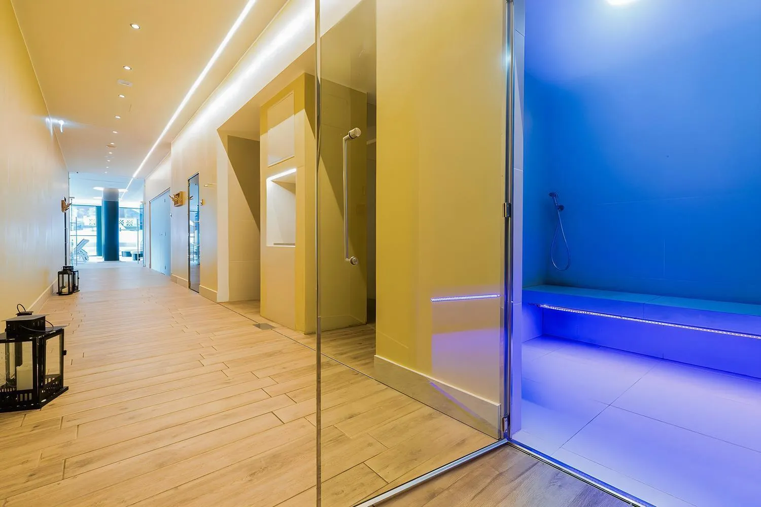 Spa and wellness centre/facilities in NH Collection Alagna Mirtillo Rosso