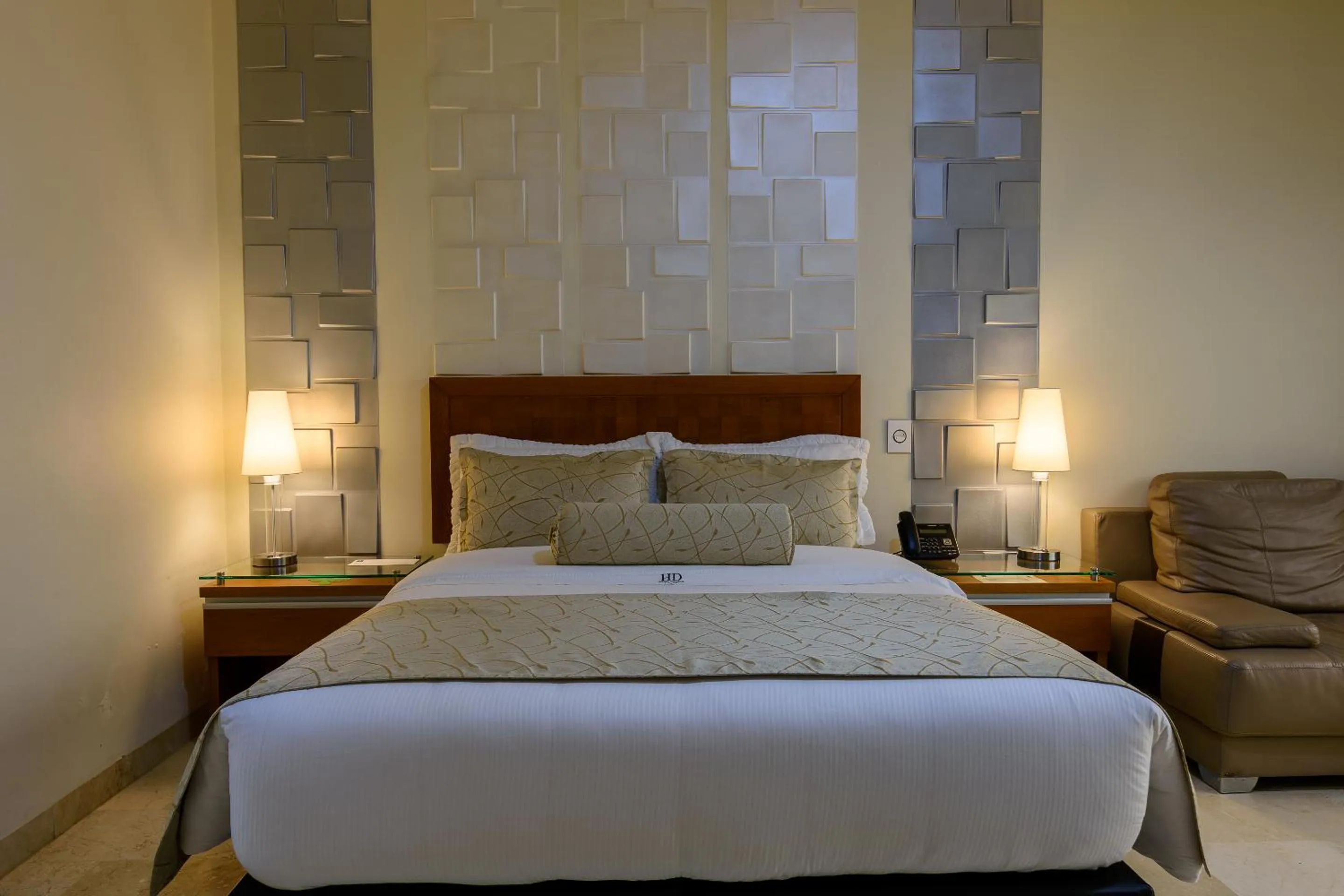 Bed in Hotel Dorado La 70