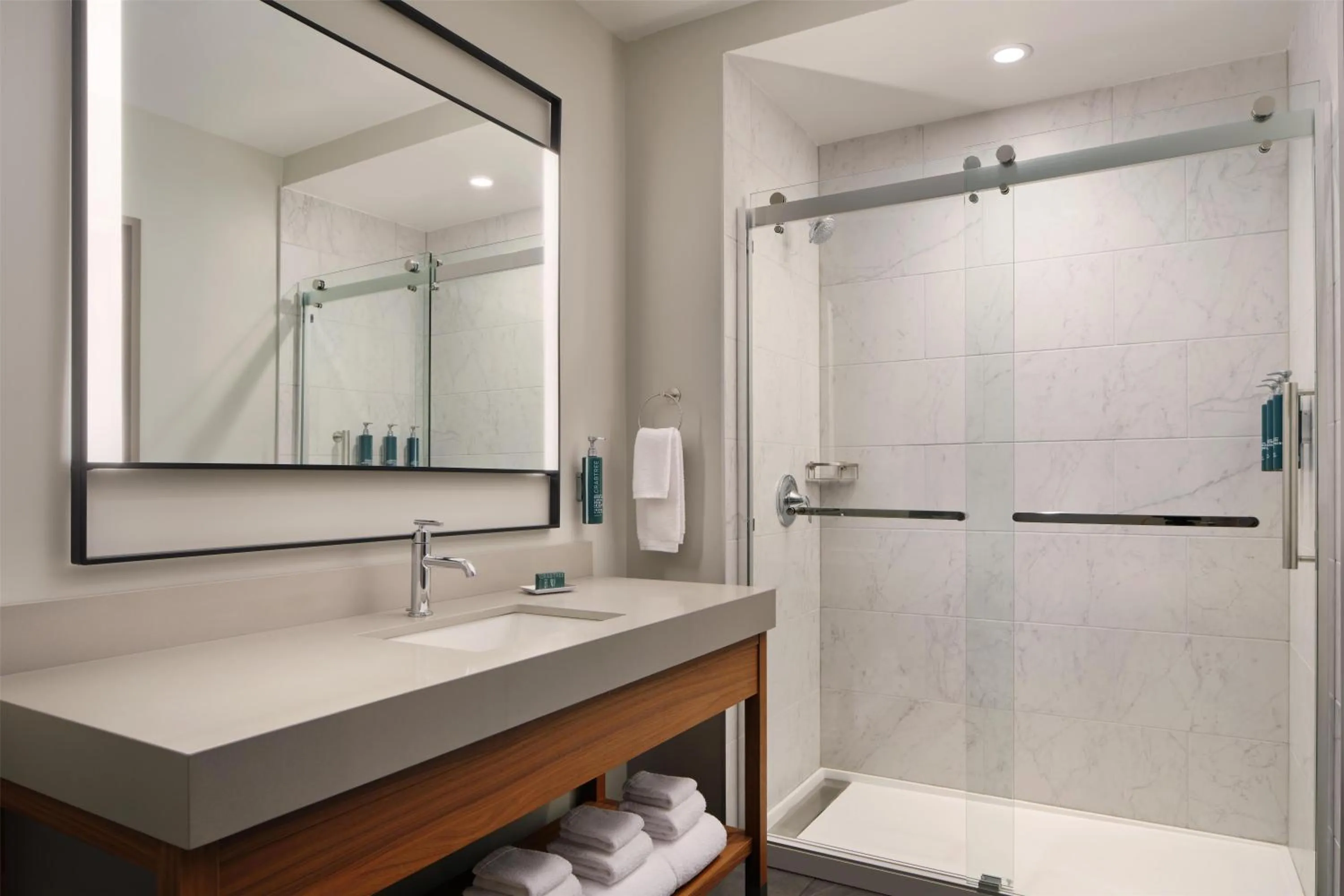Bathroom in Doubletree By Hilton Greenville Airport