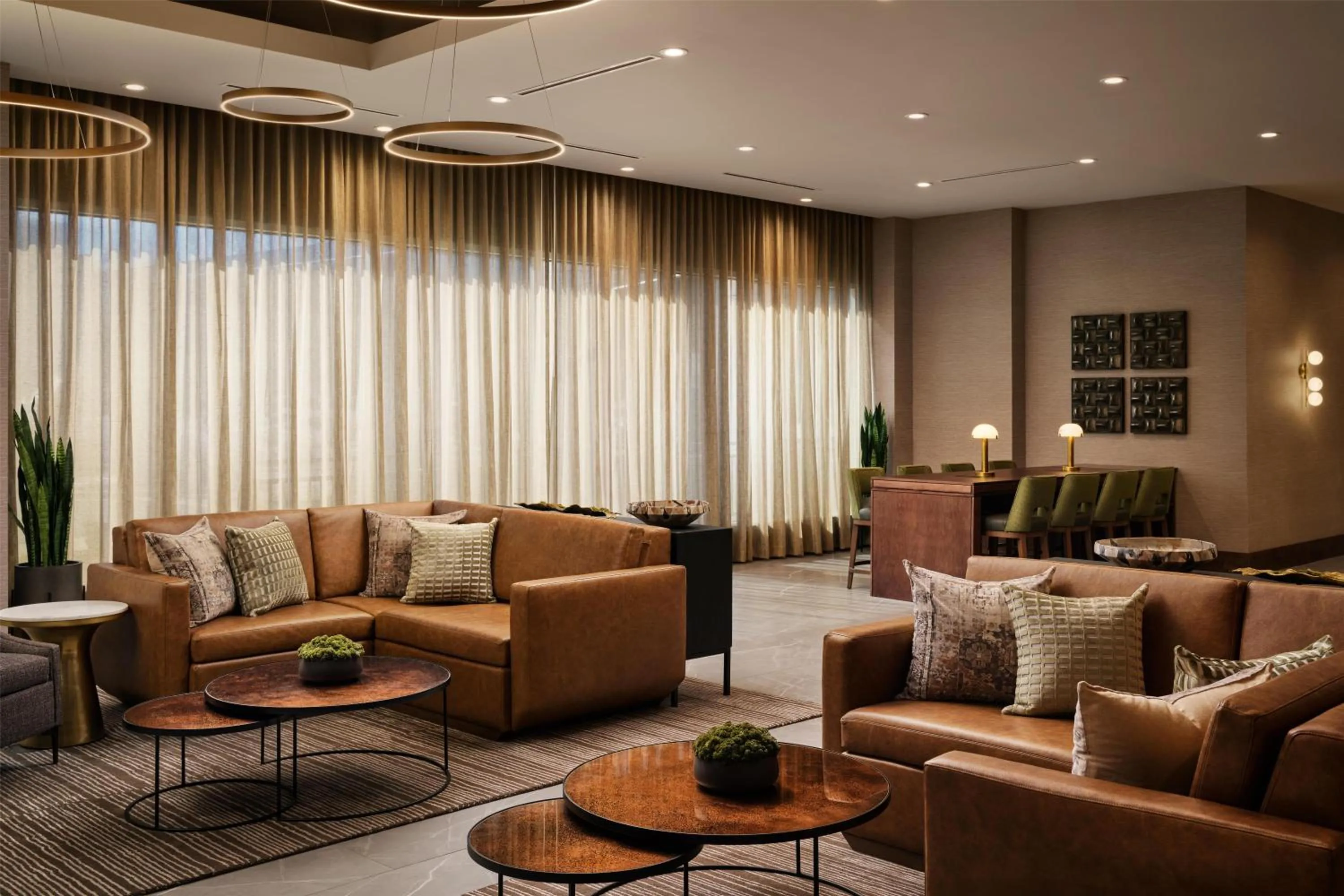 Lobby or reception in Doubletree By Hilton Greenville Airport