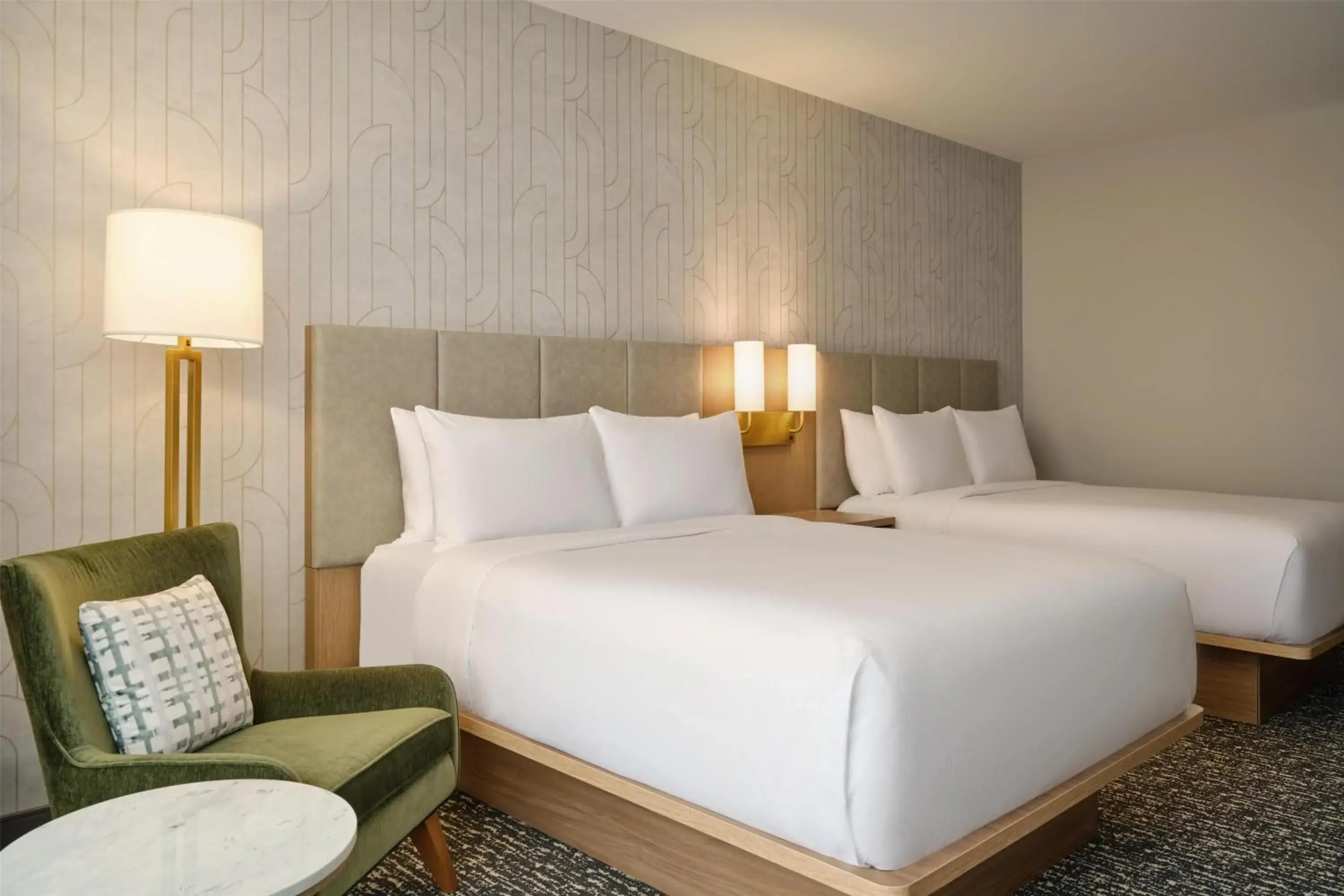 Queen Room with Two Queen Beds in Doubletree By Hilton Greenville Airport Queen Room with Two Queen Beds in Doubletree By Hilton Greenville Airport