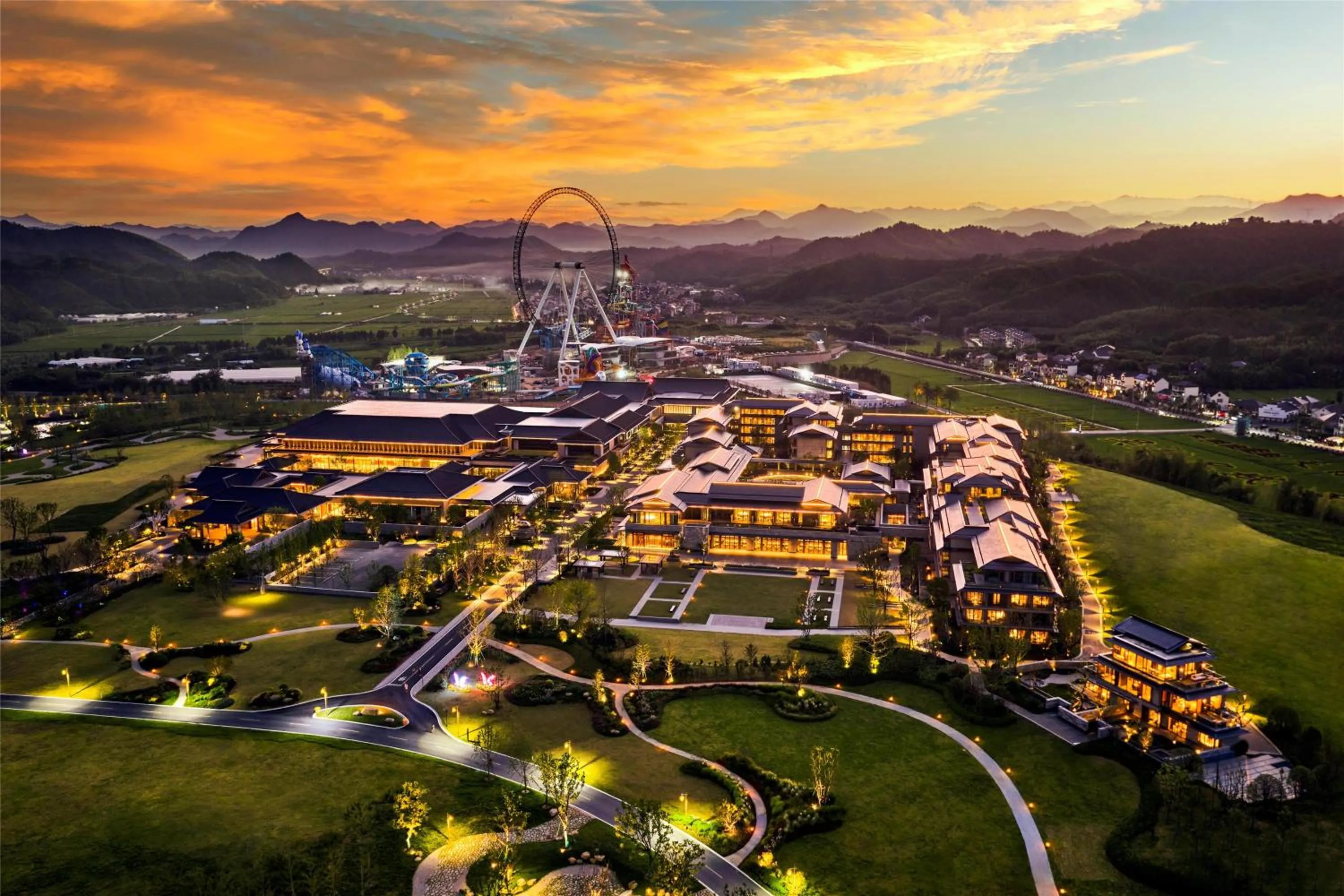 Property building in Shu Hua Hotel Tianmu Mountain, Curio Collection By Hilton