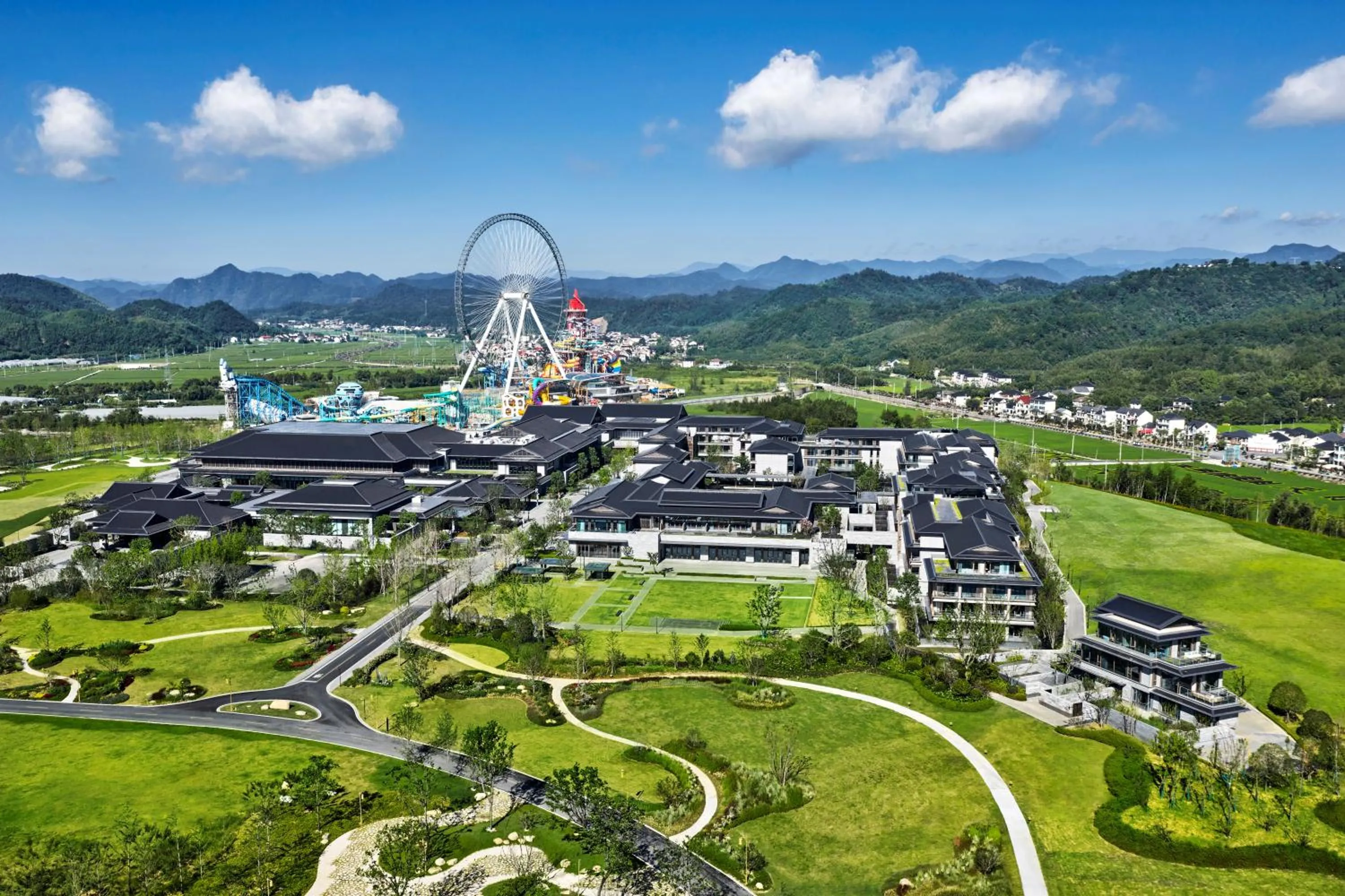 Bird's eye view in Shu Hua Hotel Tianmu Mountain, Curio Collection By Hilton
