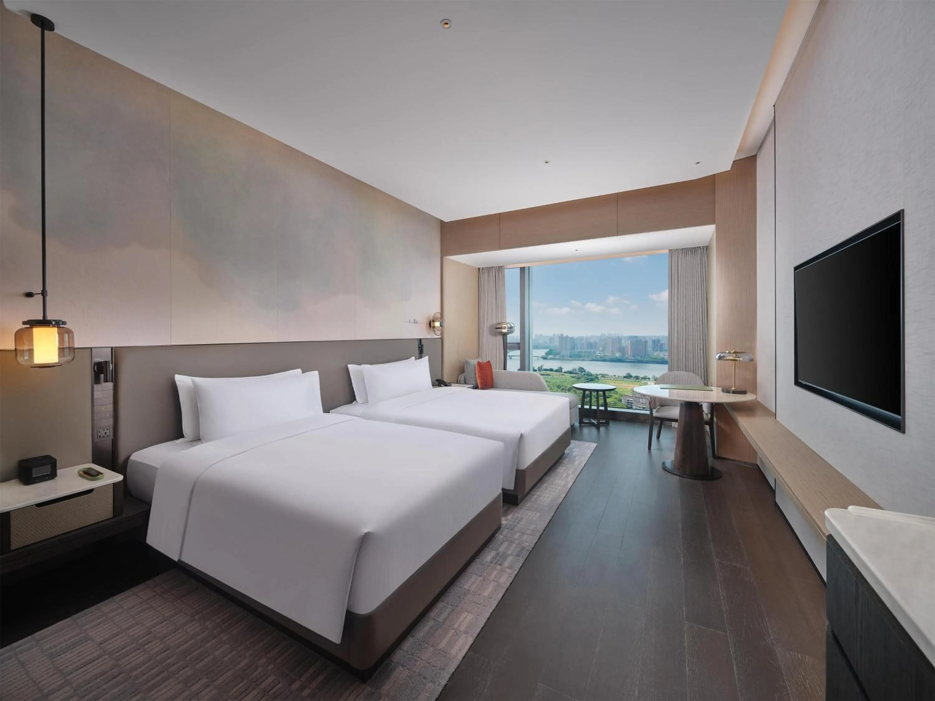 Bed in Hilton Huizhou