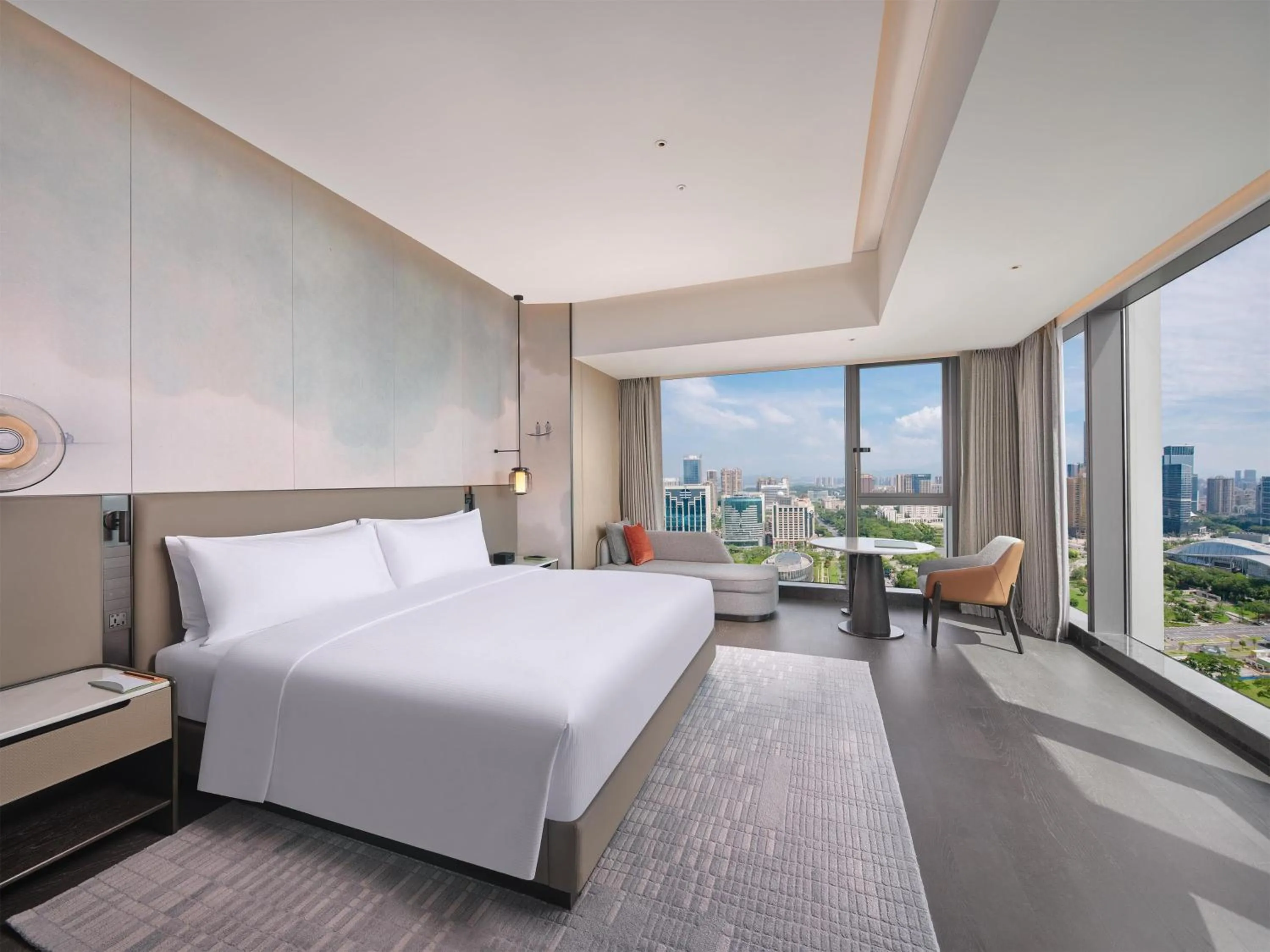 Bed in Hilton Huizhou