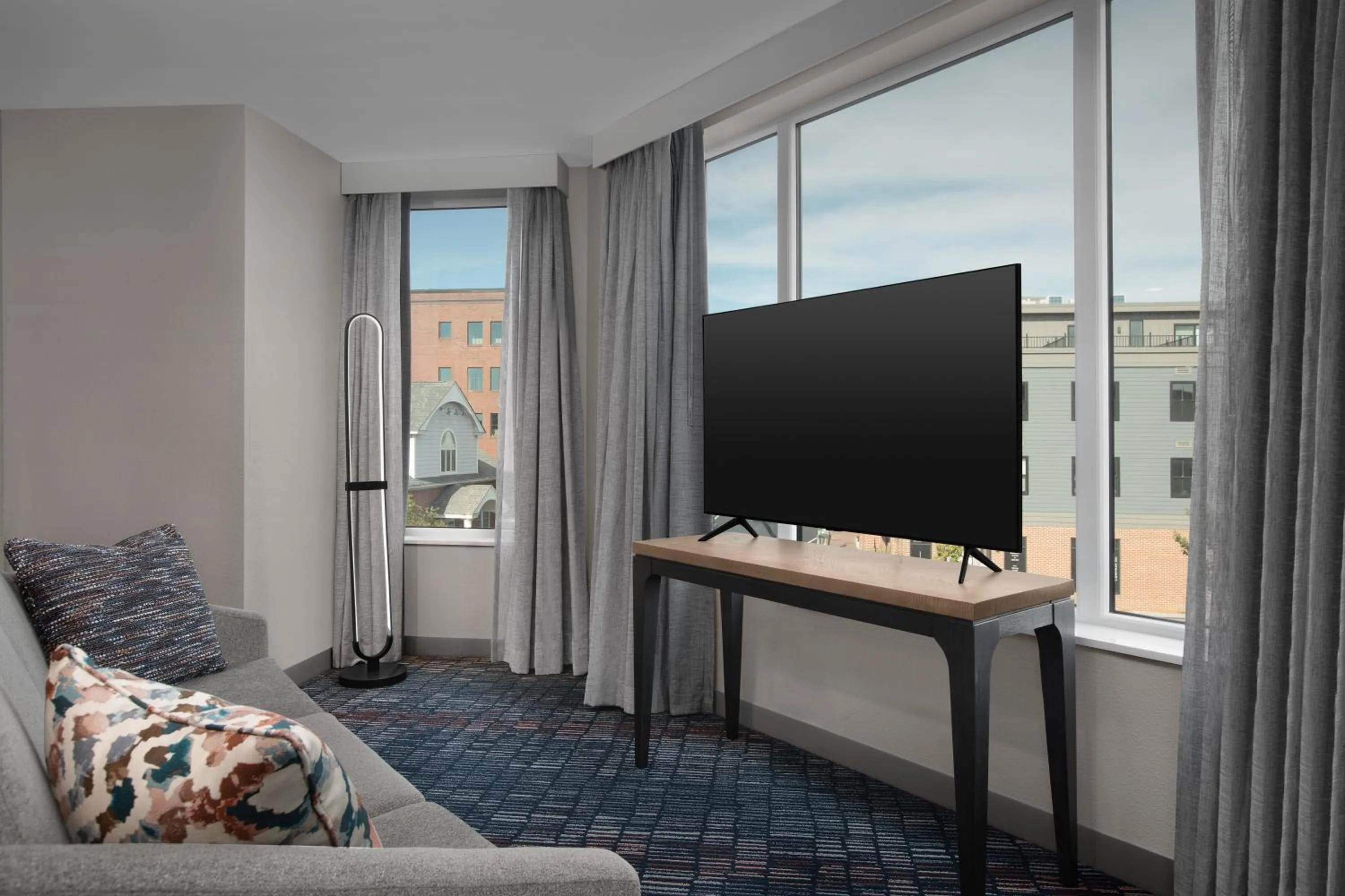 Bedroom in Homewood Suites By Hilton Portsmouth Downtown