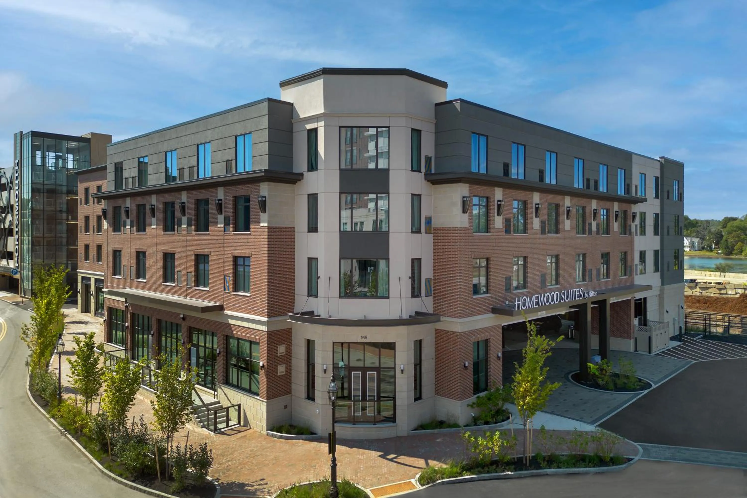 Property building in Homewood Suites By Hilton Portsmouth Downtown