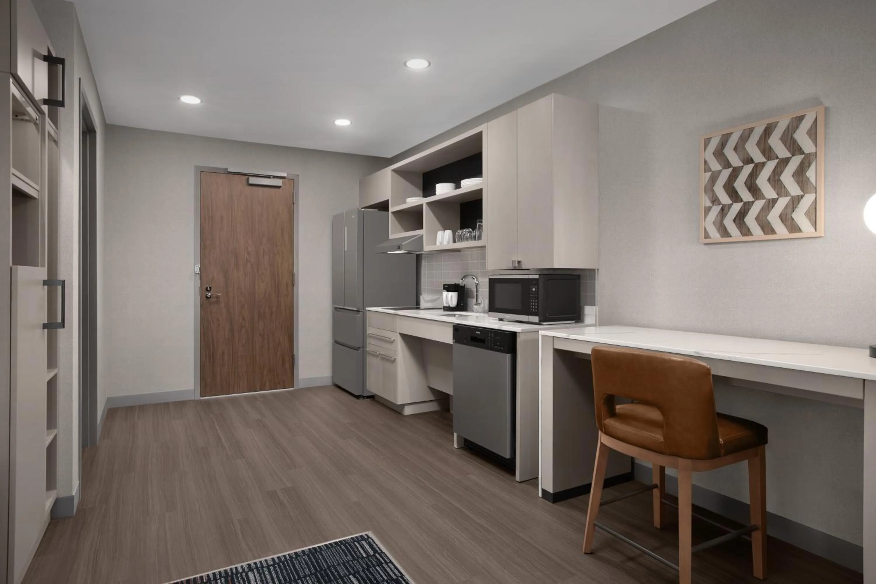 kitchen in Homewood Suites By Hilton Portsmouth Downtown