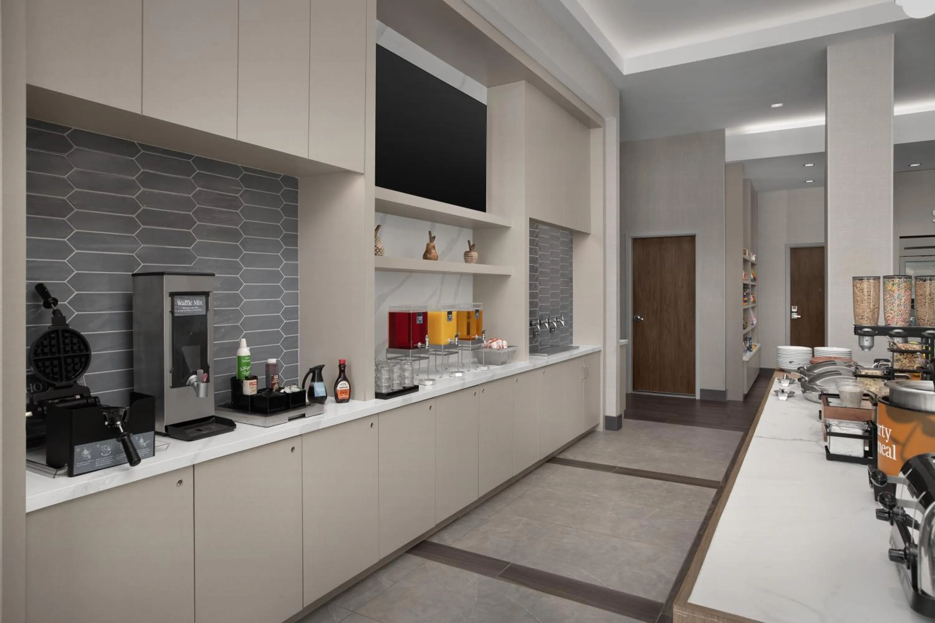 Breakfast in Homewood Suites By Hilton Portsmouth Downtown