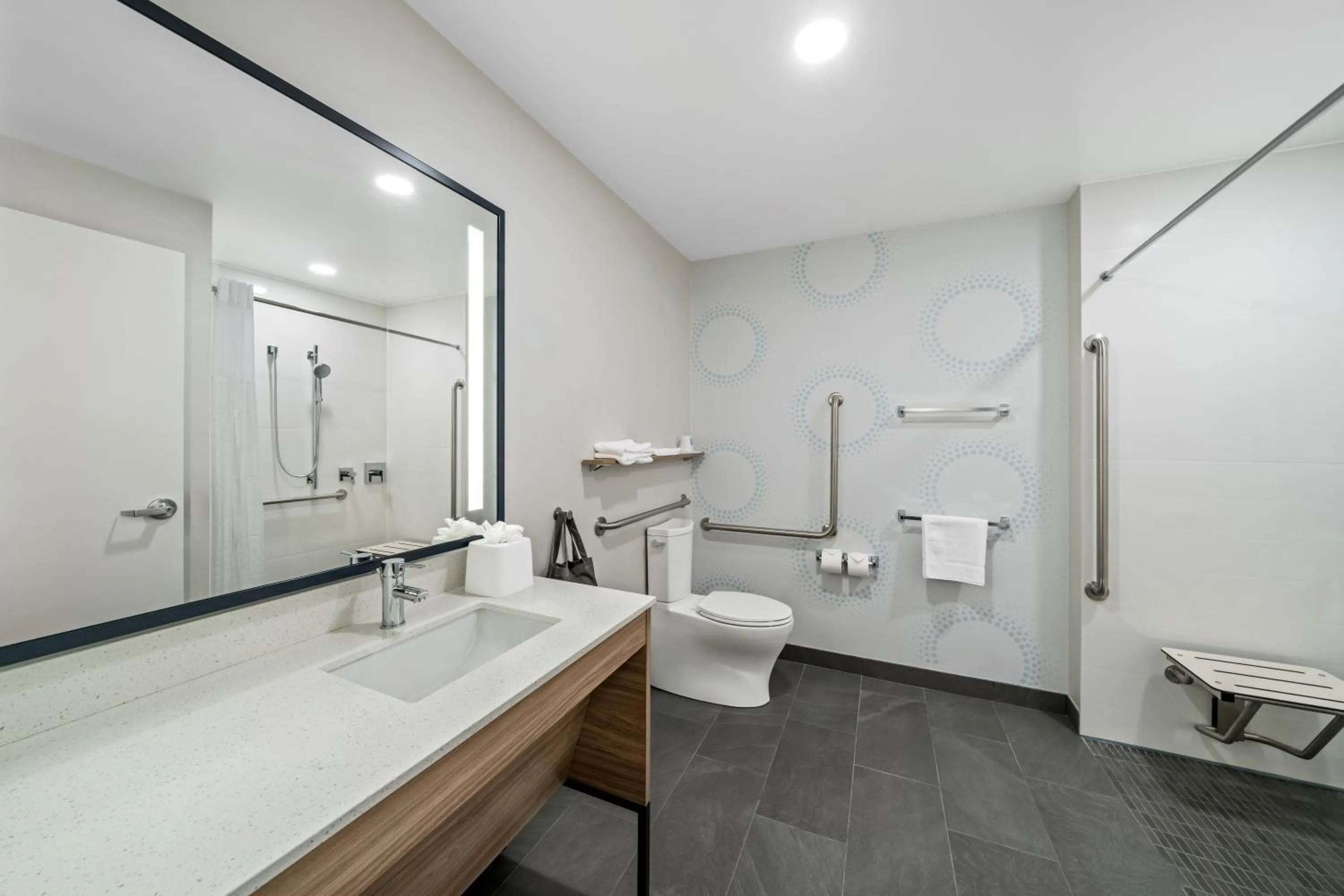 Shower in Tru By Hilton Oshawa