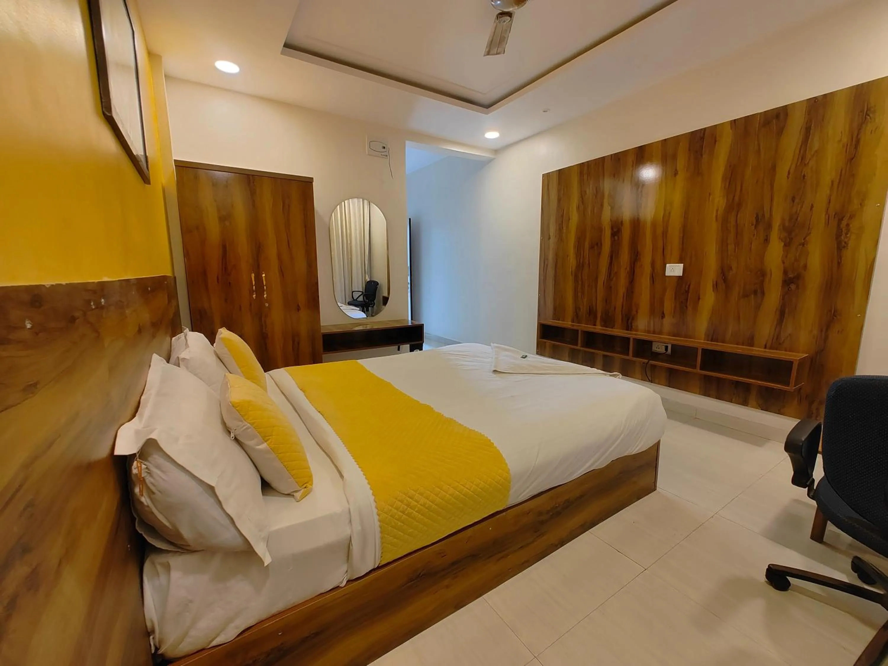 Bed in Hotel Sskar Executive