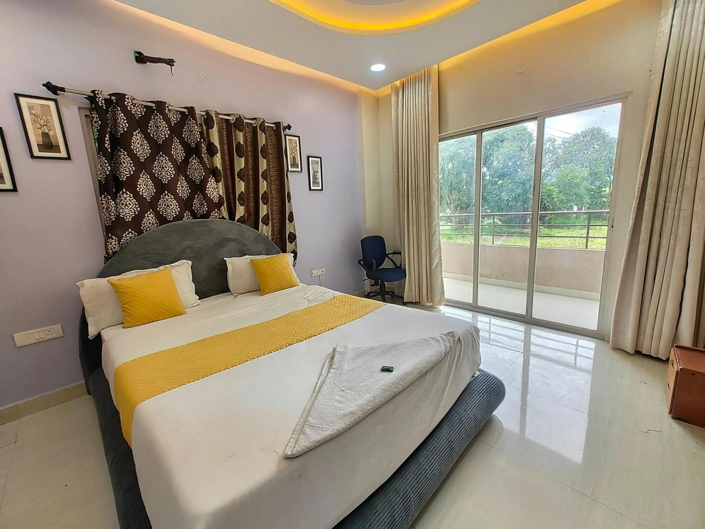 Bed in Hotel Sskar Executive