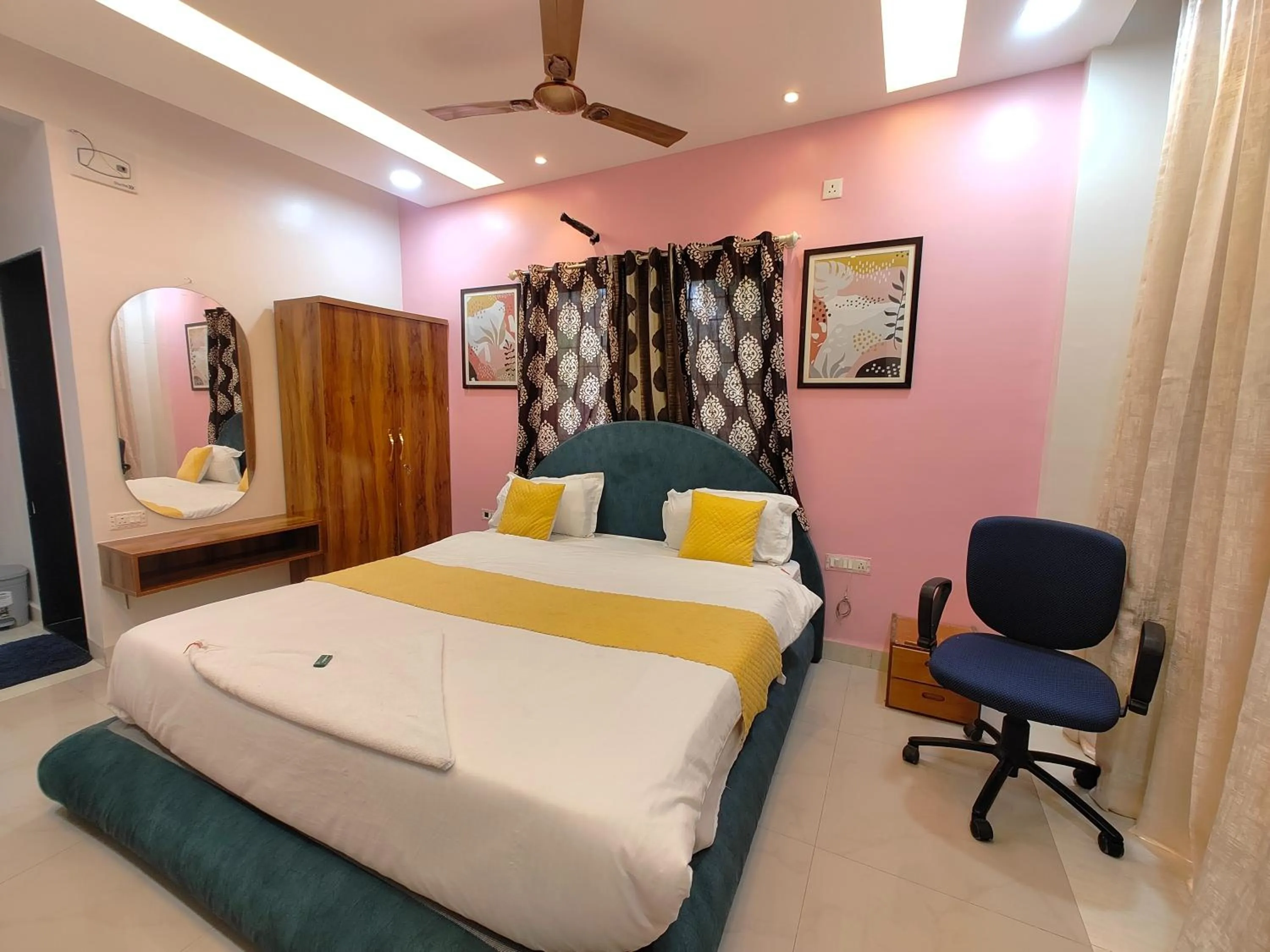 Bed in Hotel Sskar Executive