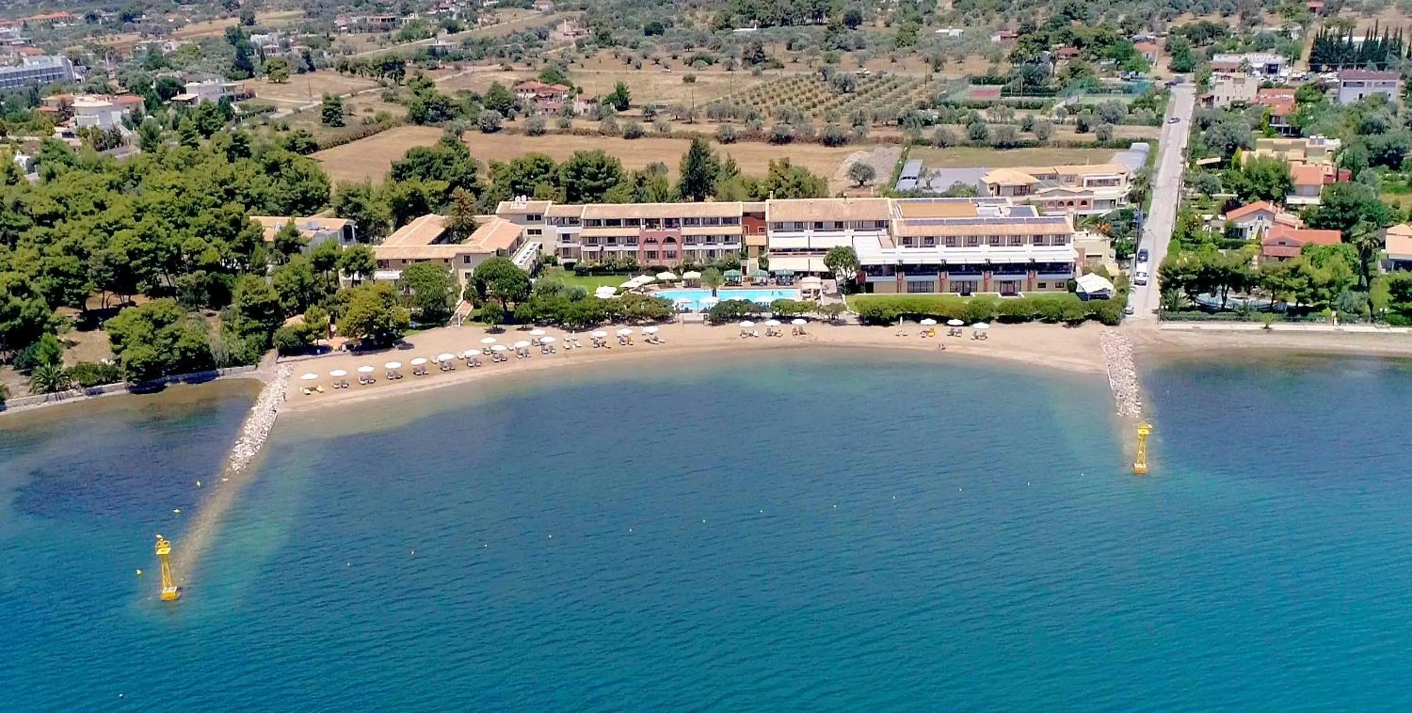 Bird's eye view in Negroponte Resort Eretria