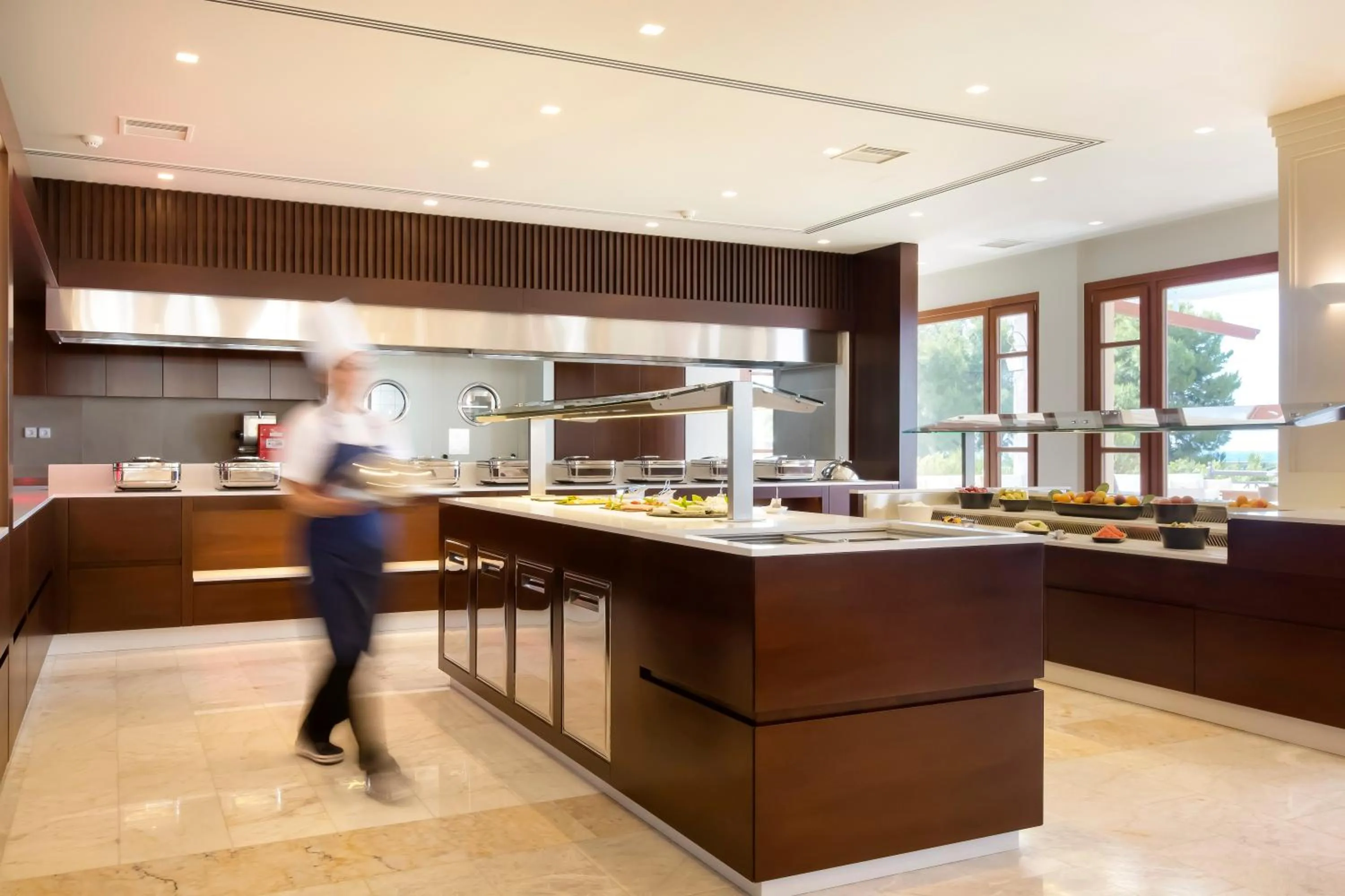 Buffet breakfast in Negroponte Resort Eretria