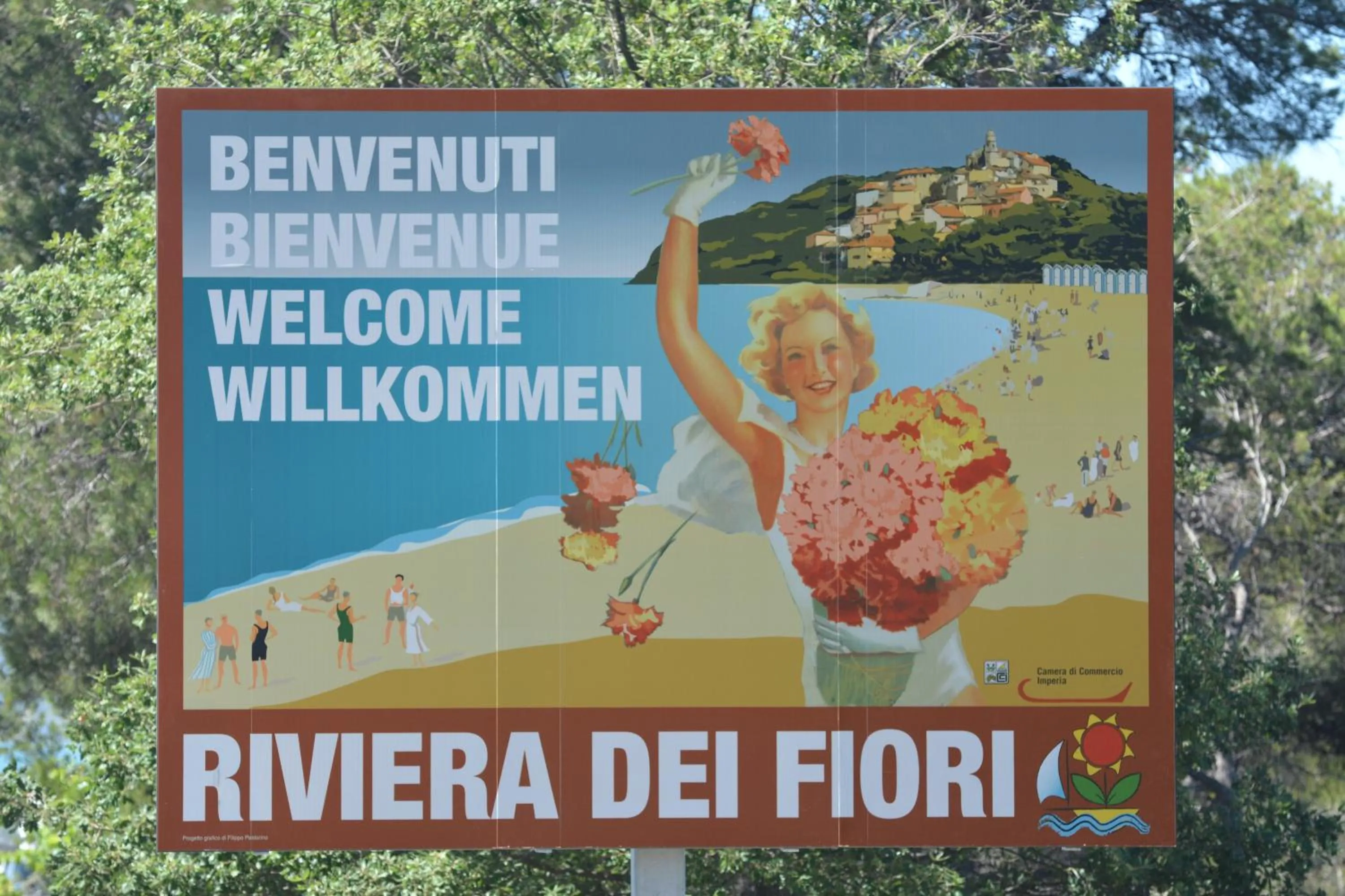 Logo/Certificate/Sign in Hotel Olympic