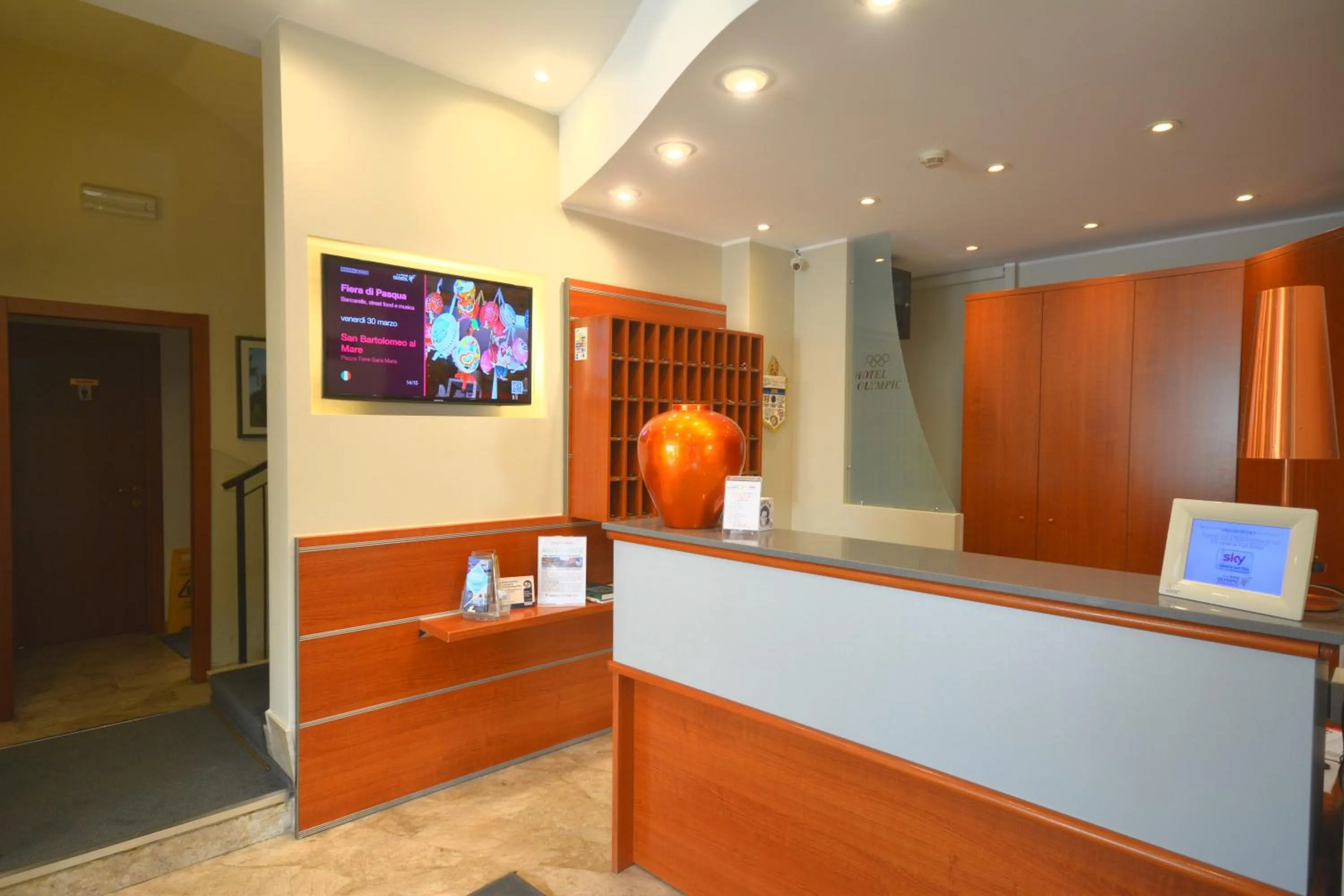 Lobby or reception in Hotel Olympic