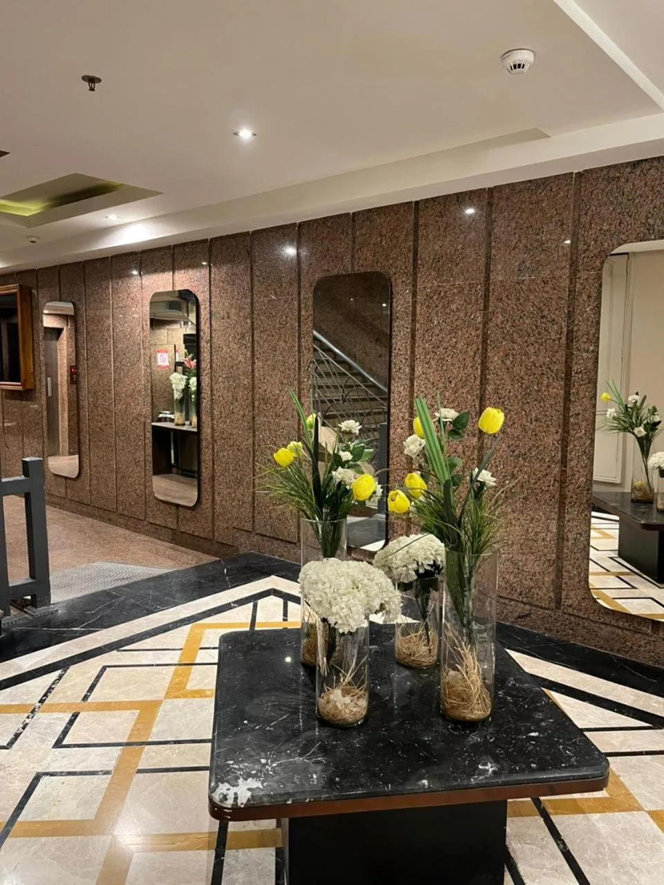 Lobby or reception in New Marwa Palace