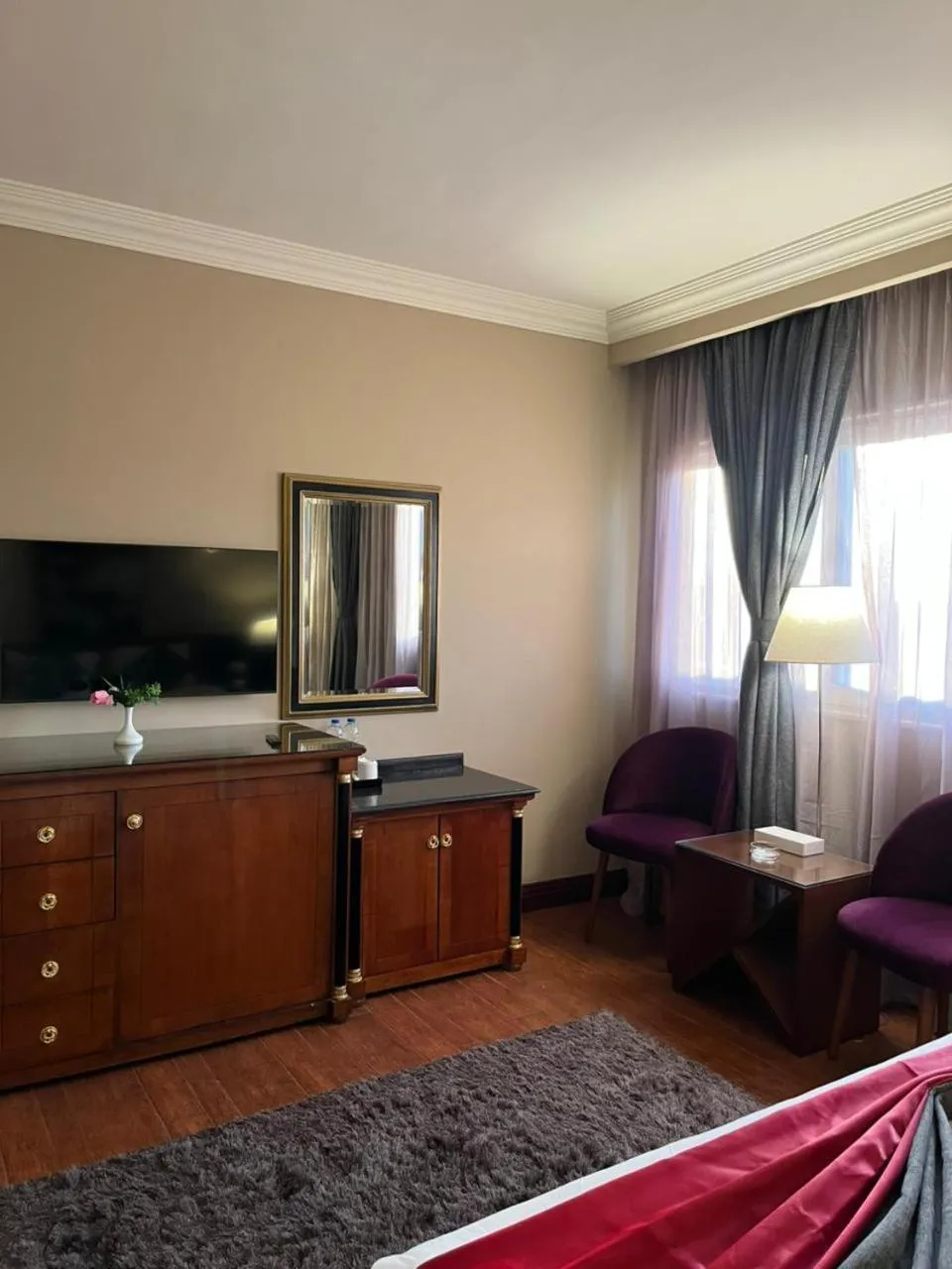 View (from property/room), Bed in New Marwa Palace