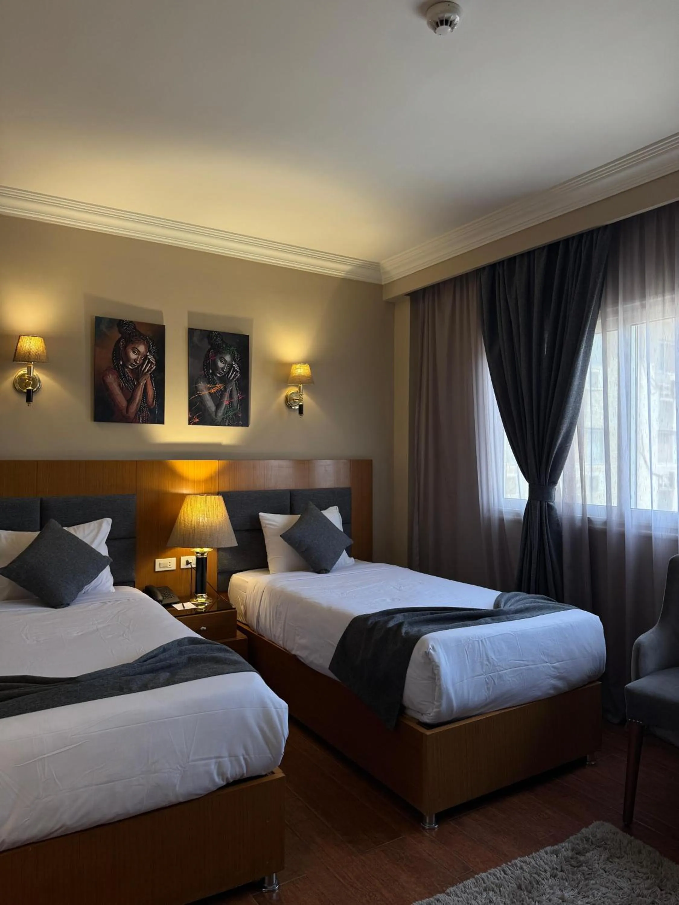 Bedroom, Bed in New Marwa Palace