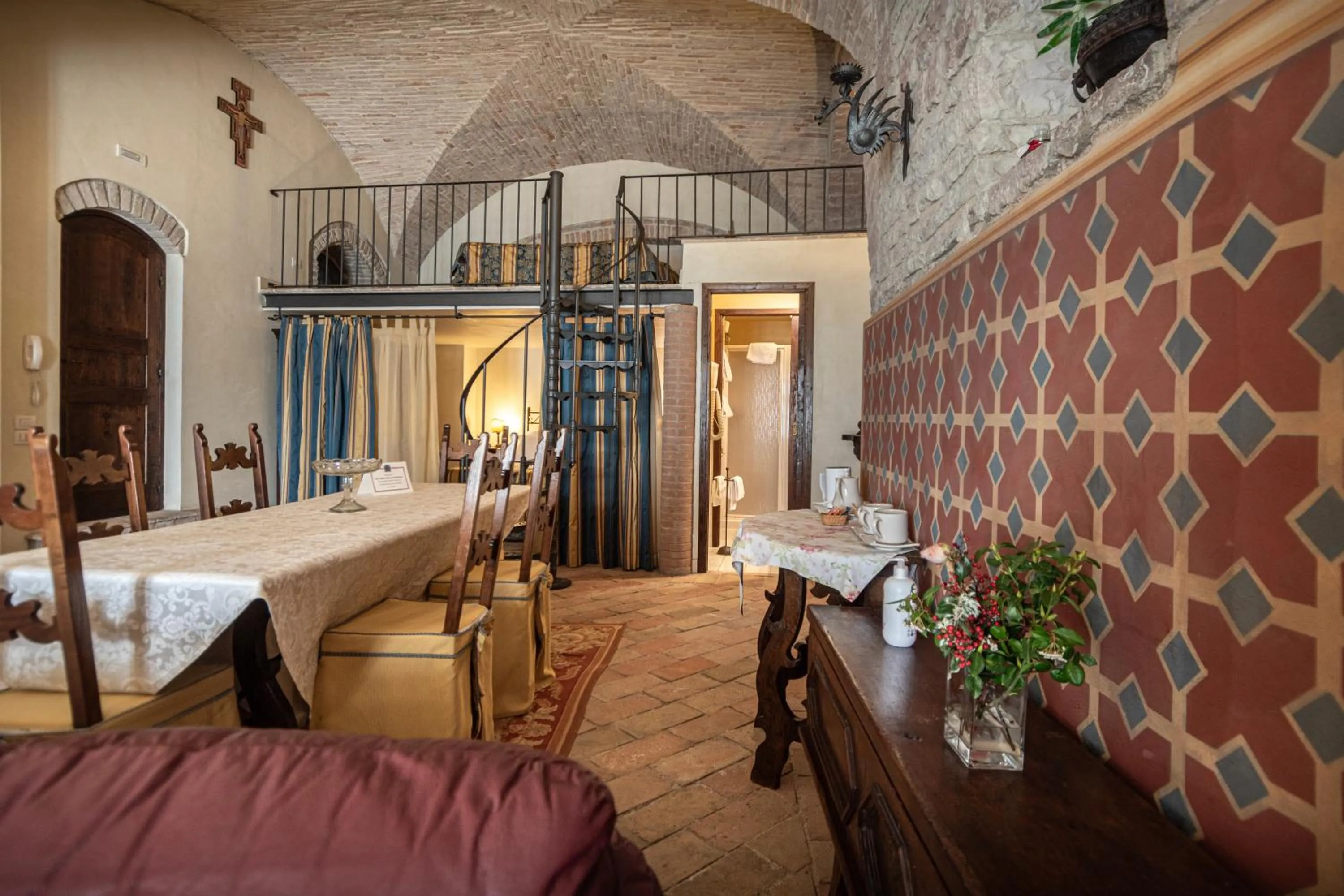 Living room in Residenza D'epoca San Crispino