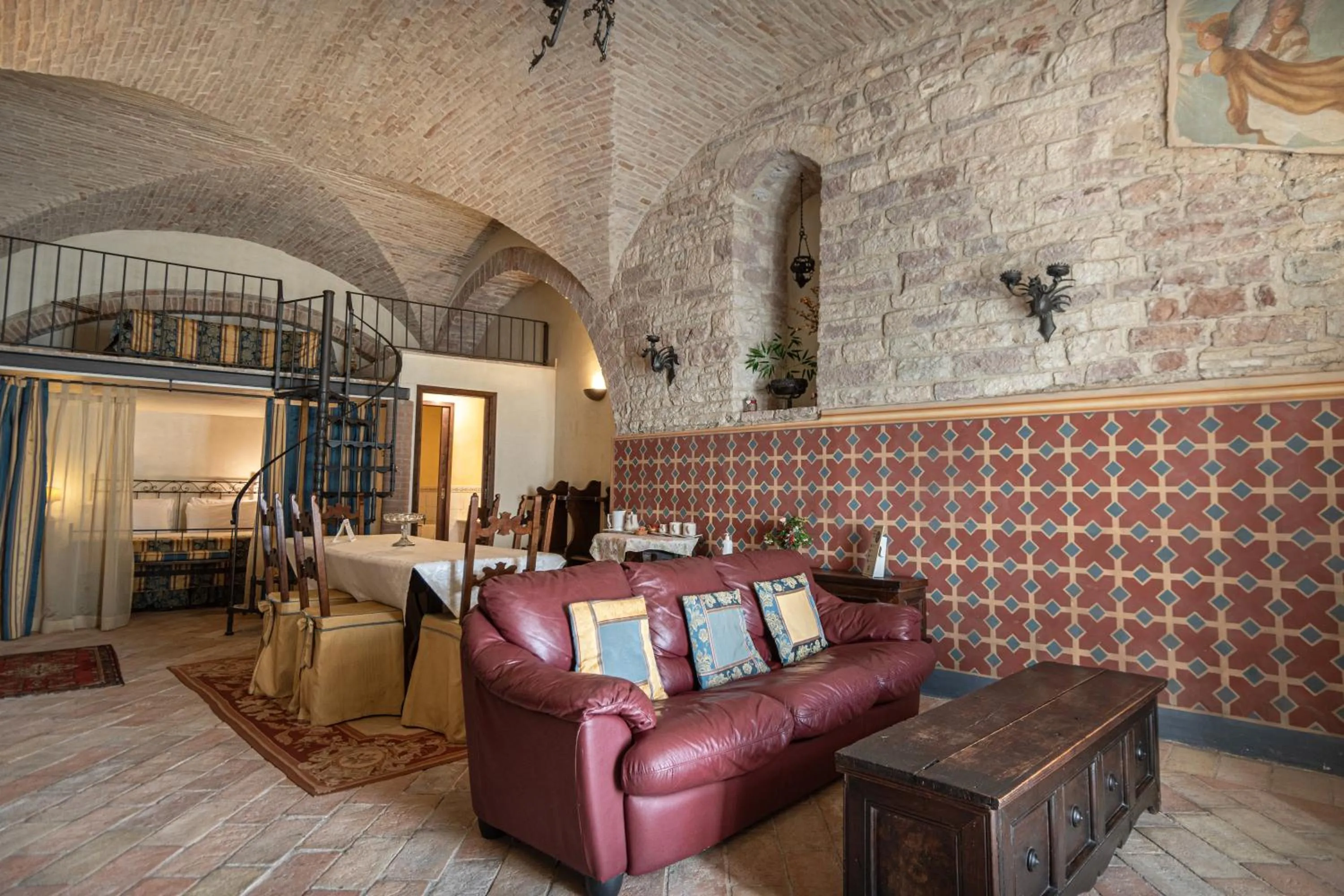 Living room in Residenza D'epoca San Crispino