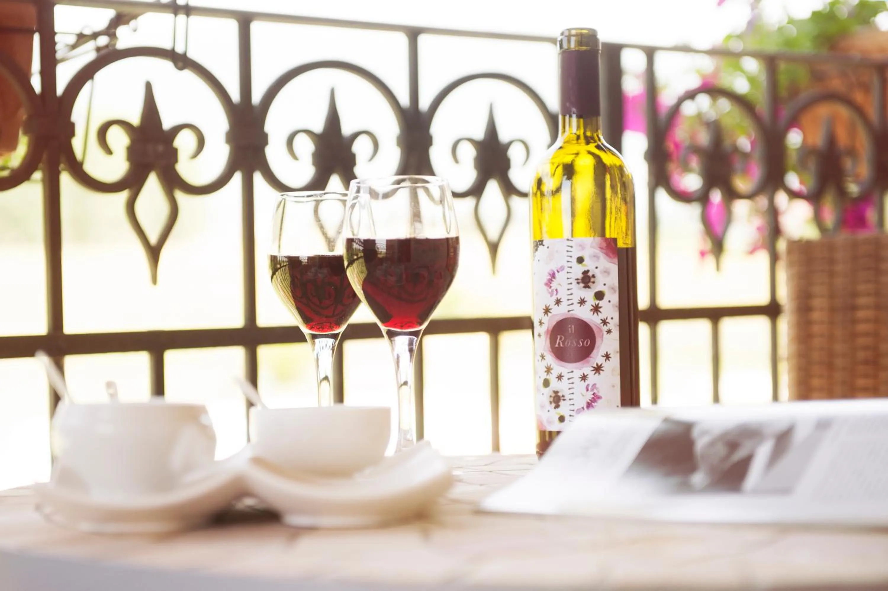 Balcony/Terrace in Residenza D'epoca San Crispino