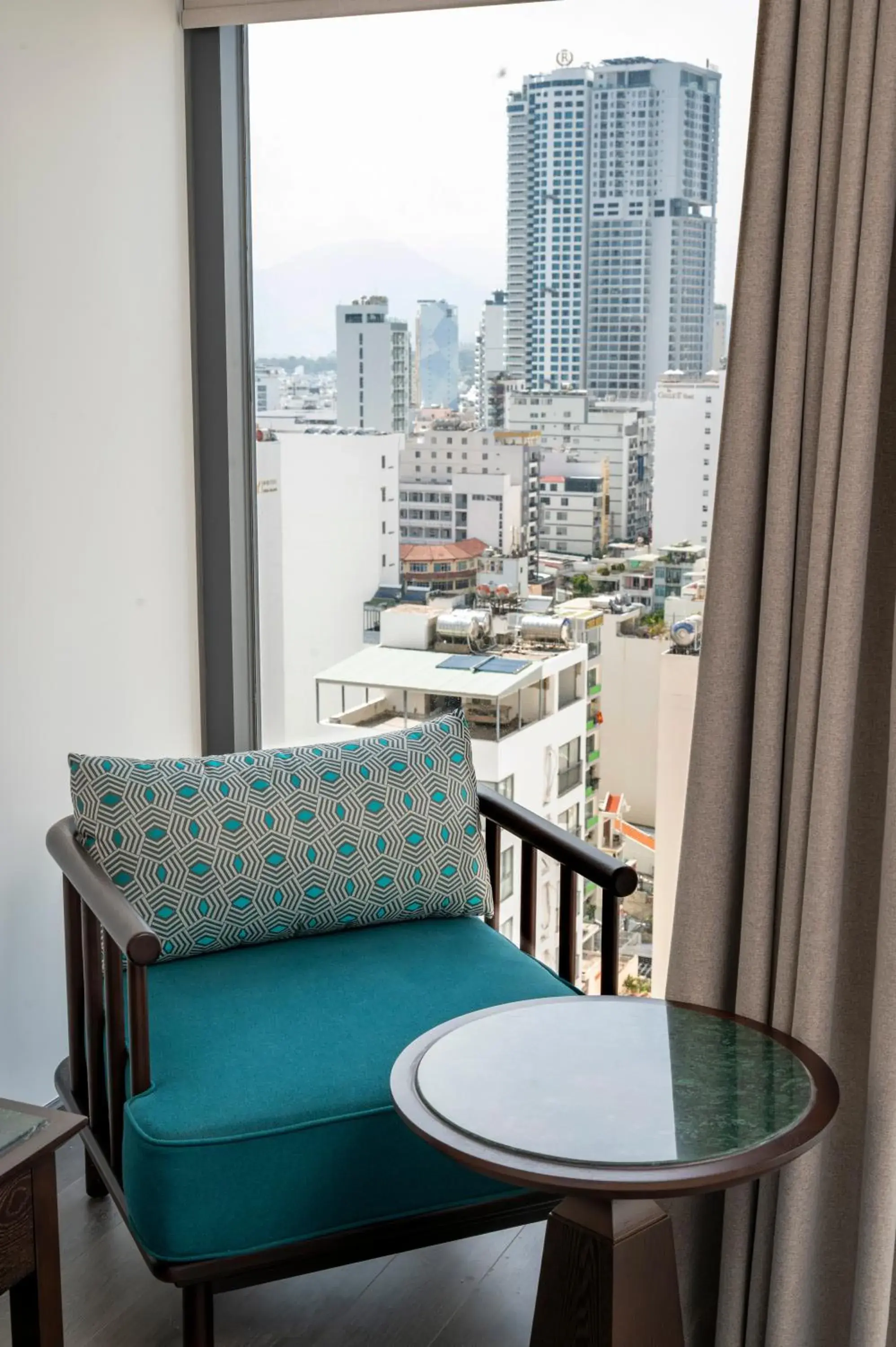 Senior Deluxe Double with balcony in Iconique Hotel Nha Trang Senior Deluxe Double with balcony in Iconique Hotel Nha Trang