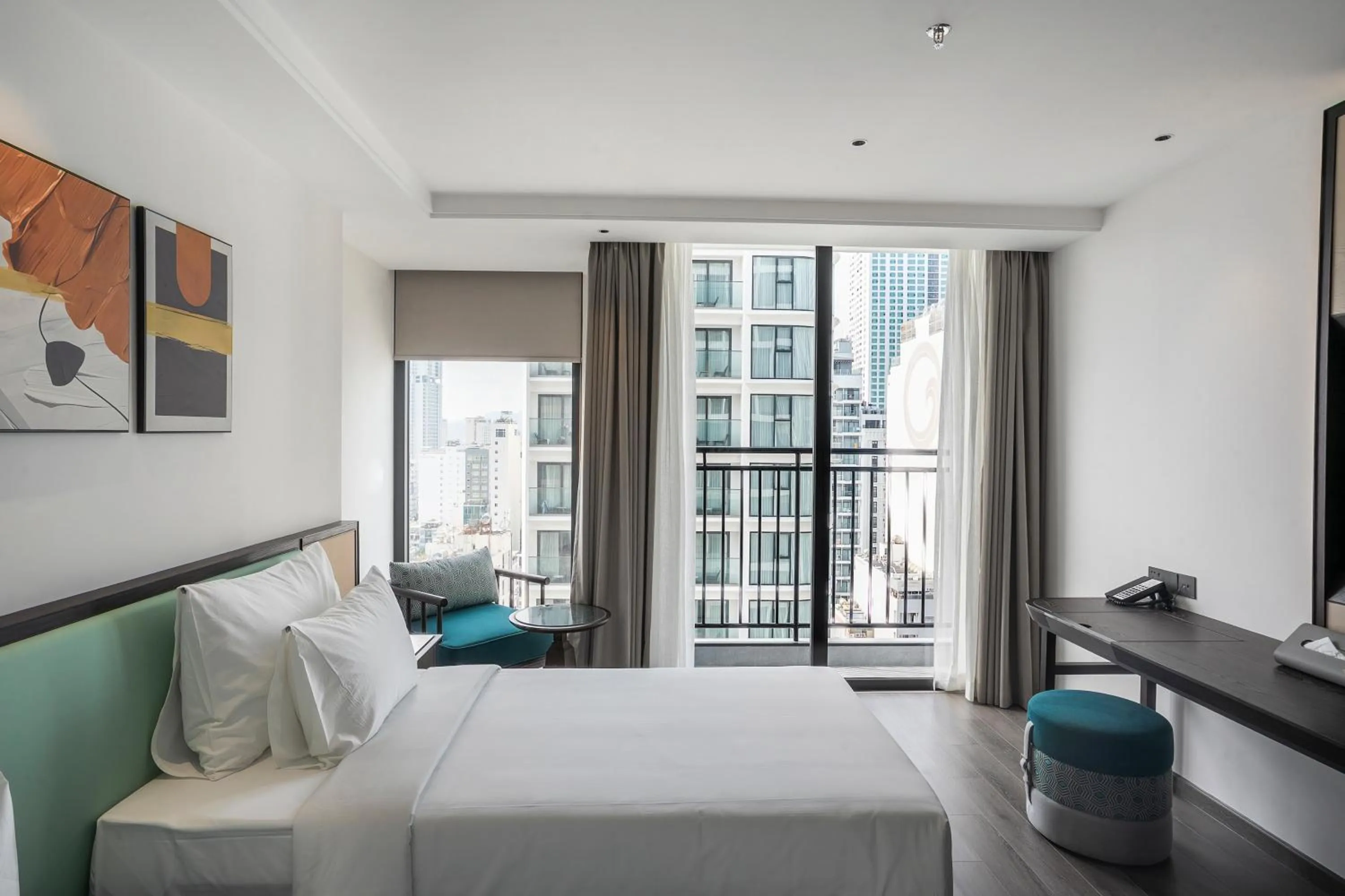 Bedroom, Bed in Iconique Hotel Nha Trang