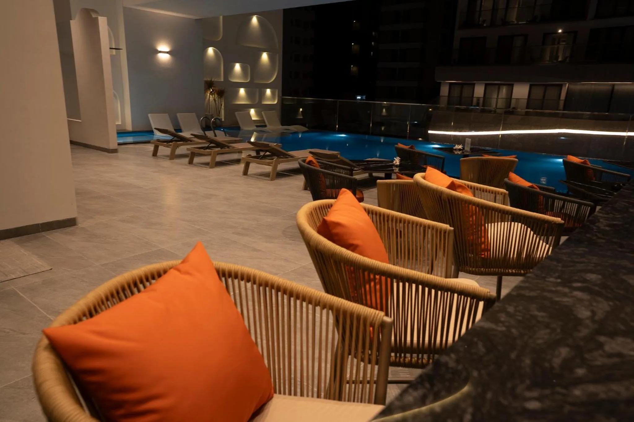 Swimming pool in Iconique Hotel Nha Trang