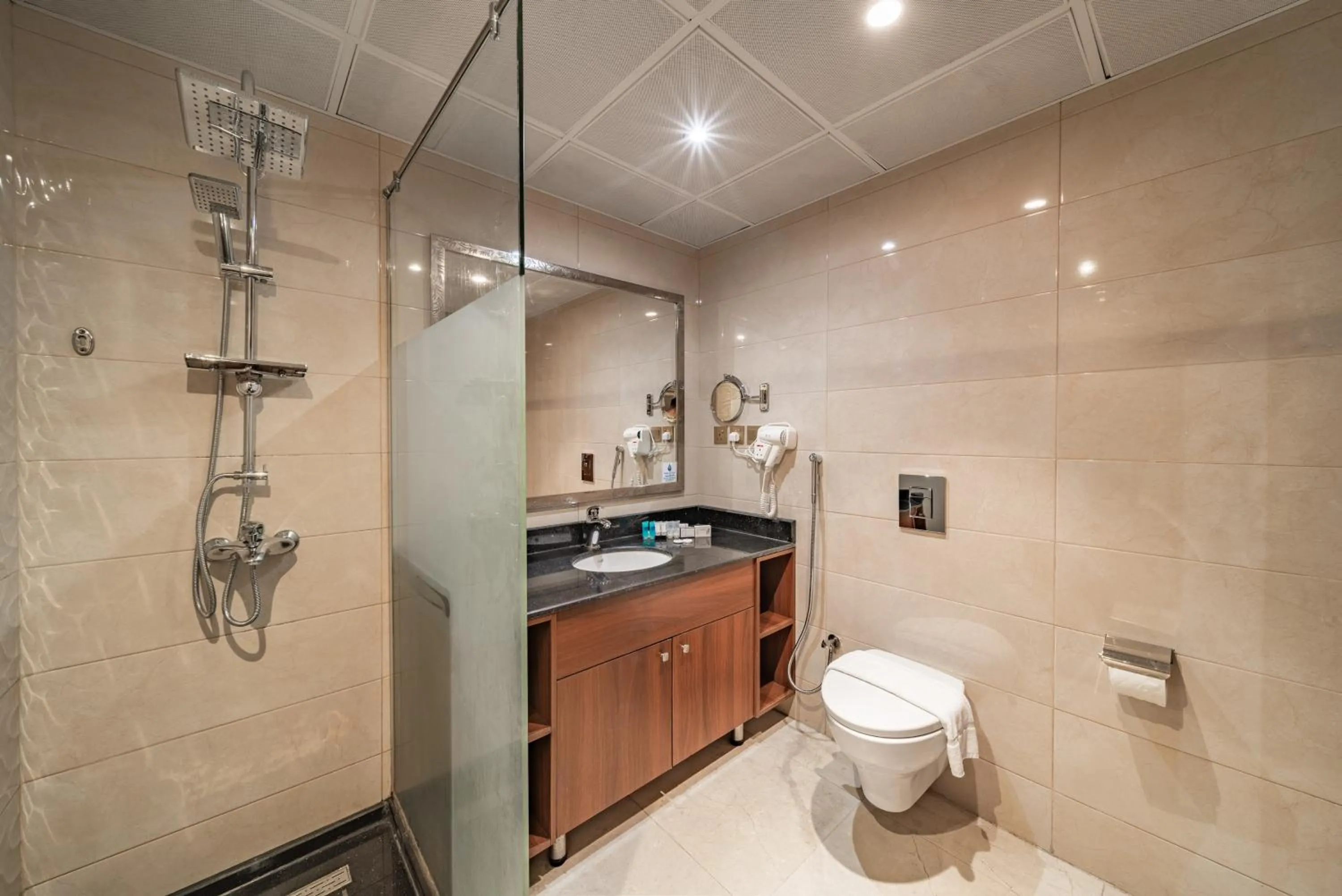 Bathroom in Sunday Red Sea Fountain Alhamra Formerly Vivid Plaza Hotel