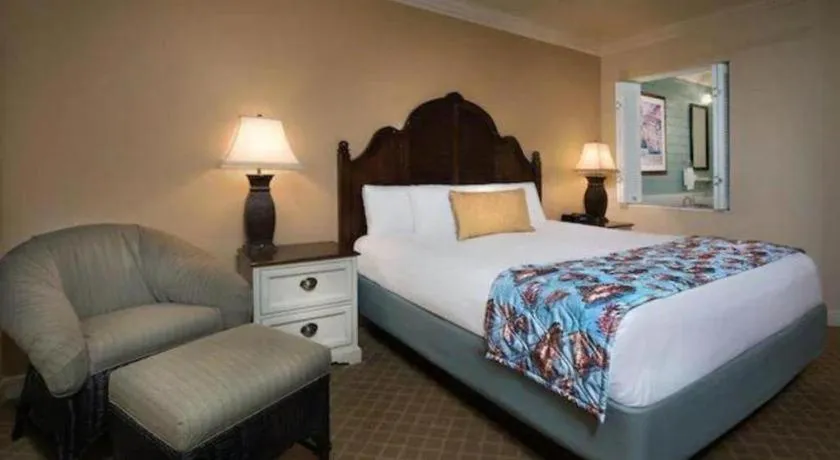 Bed in Disney's Old Key West Resort