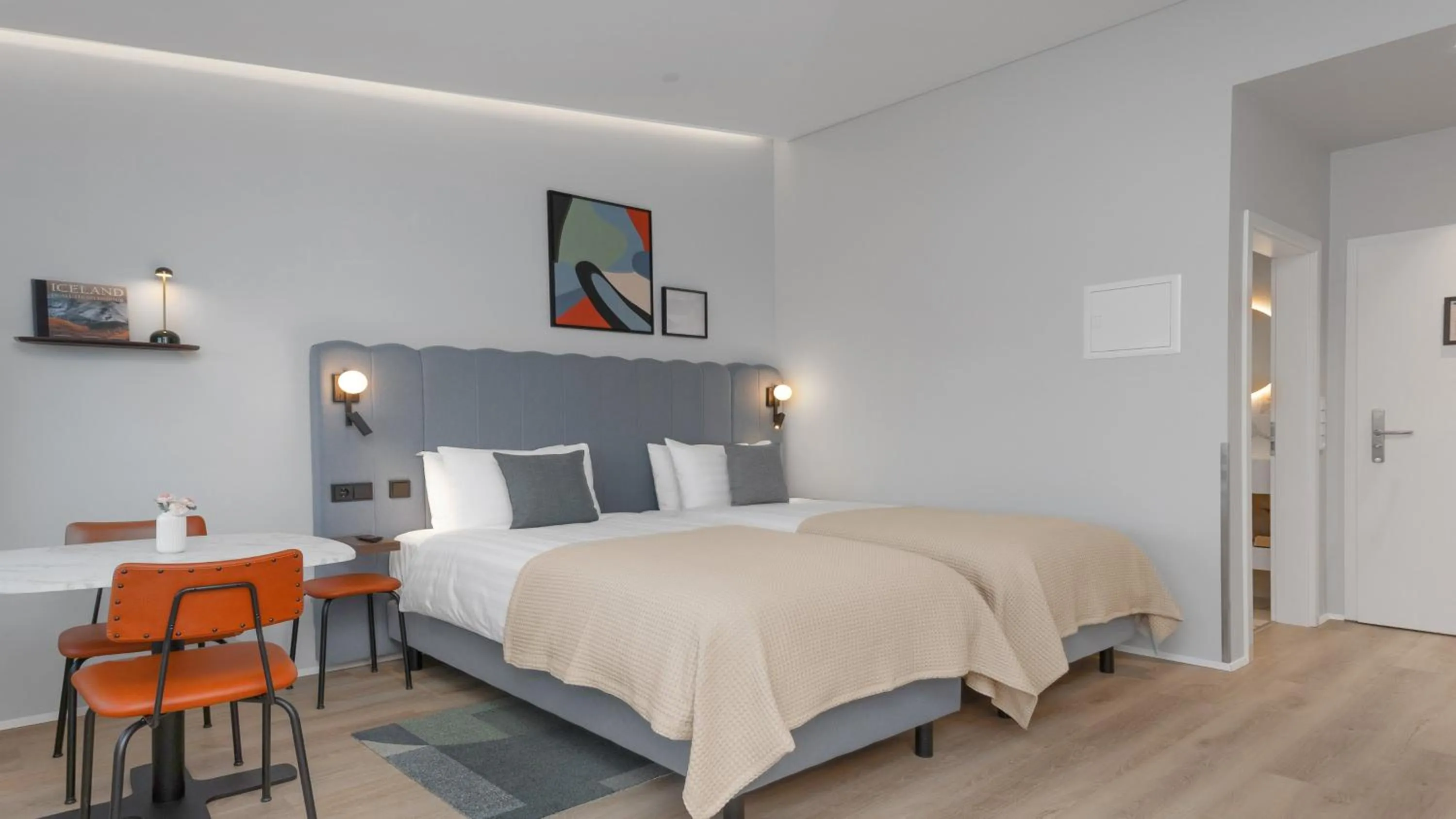 Photo of the whole room, Bed in Candlewood Suites Reykjavik by IHG