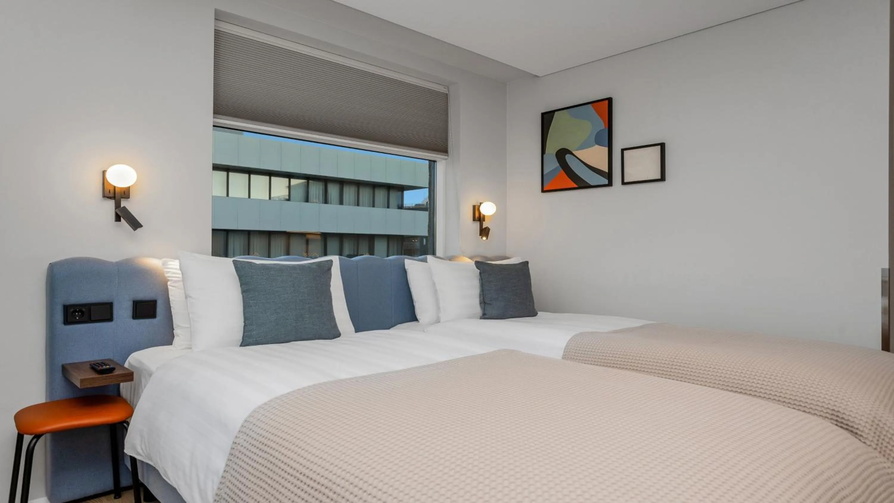 Photo of the whole room, Bed in Candlewood Suites Reykjavik by IHG