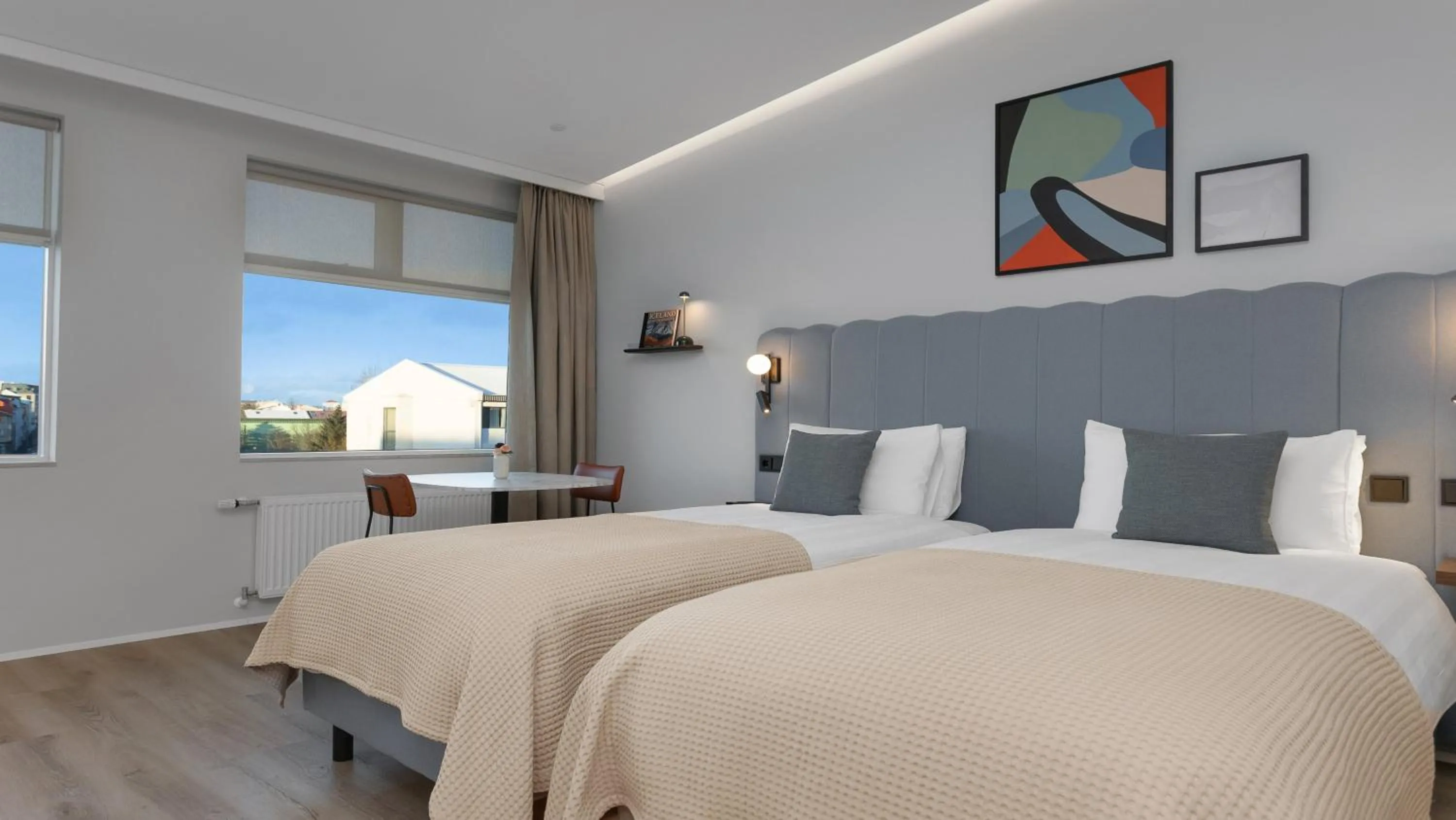 Photo of the whole room, Bed in Candlewood Suites Reykjavik by IHG