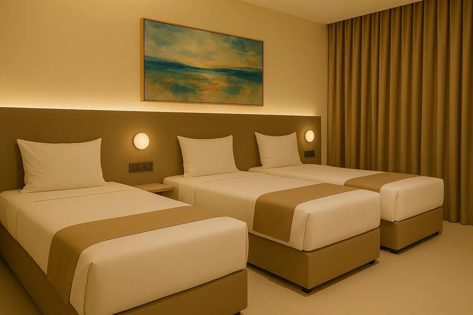 Bed in Viaje Hotel Downtown Cairo